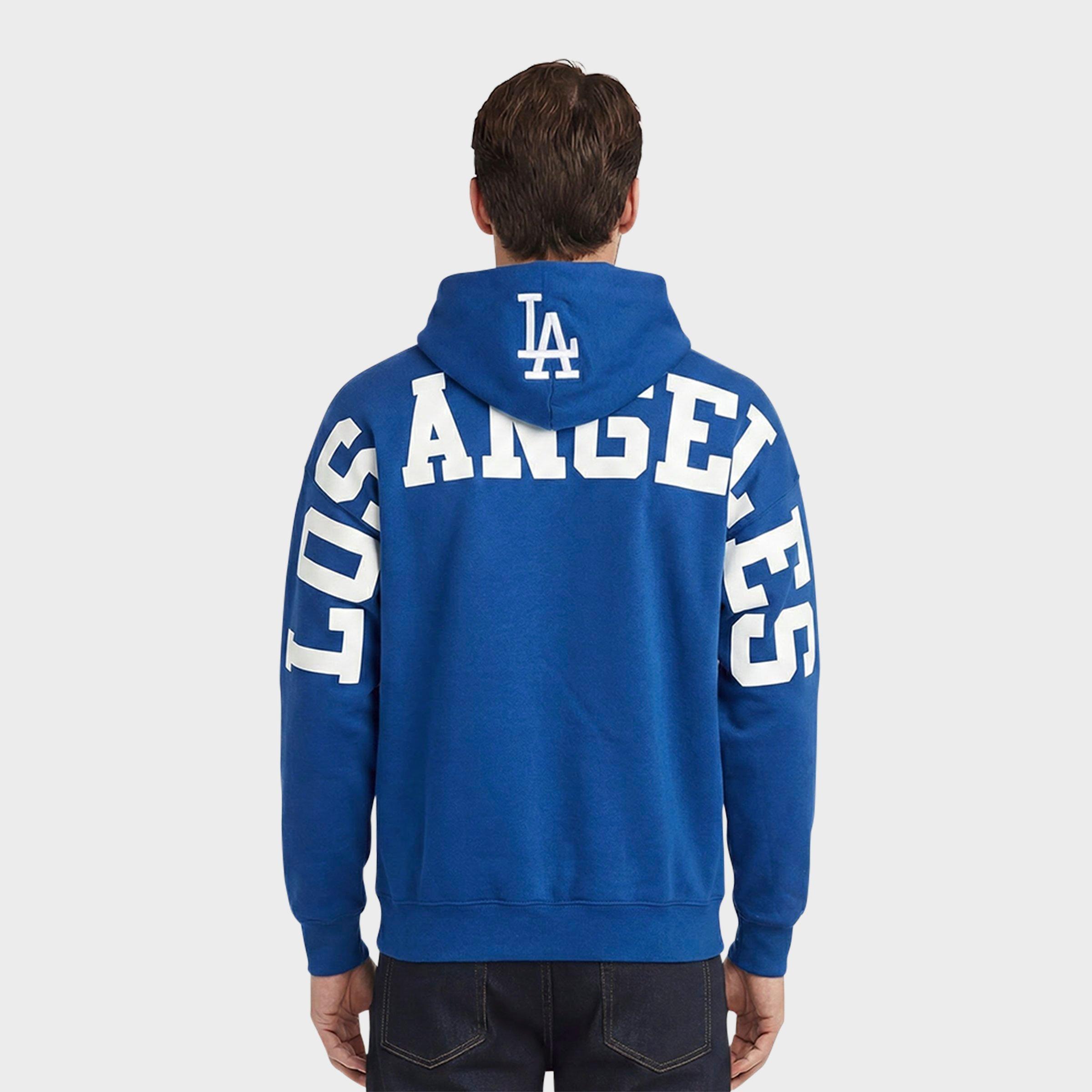Men's Pro Standard Los Angeles Dodgers MLB Wingspan Fleece Pullover Hoodie