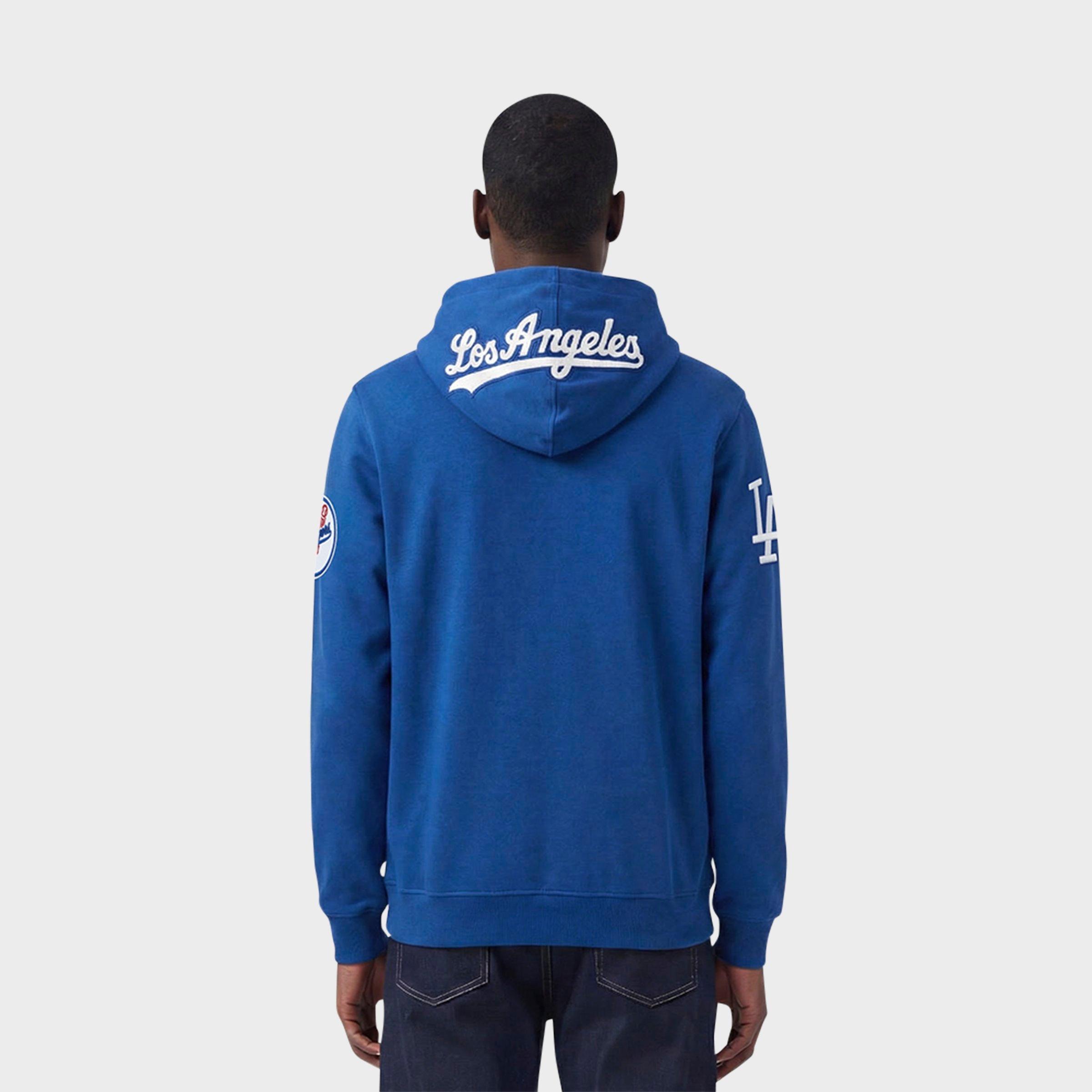 Men's Pro Standard Los Angeles Dodgers MLB Classic Chenille Full-Zip Hoodie