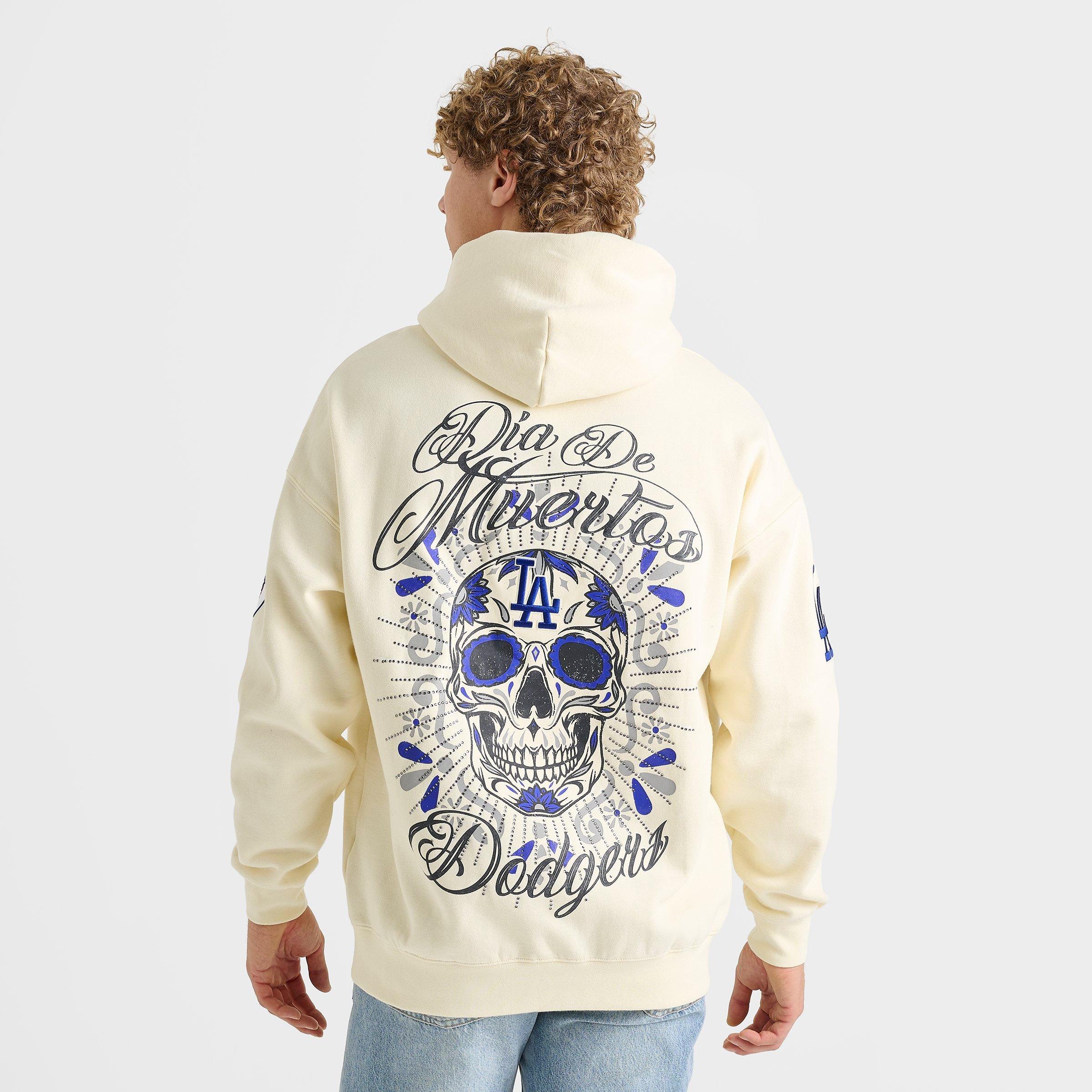 Men's Pro Standard Los Angeles Dodgers MLB Eternal Skull Graphic Hoodie