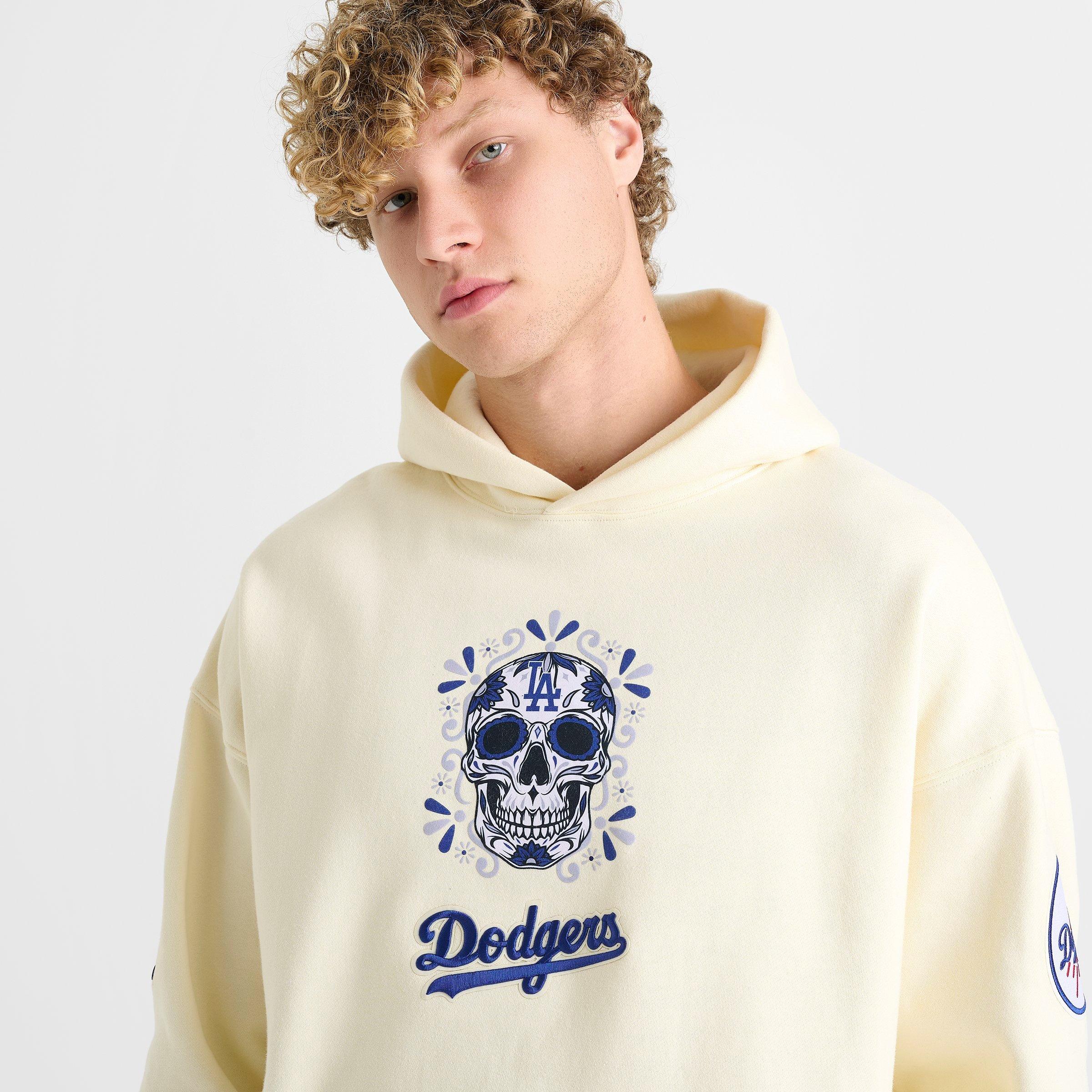 Men's Pro Standard Los Angeles Dodgers MLB Eternal Skull Graphic Hoodie