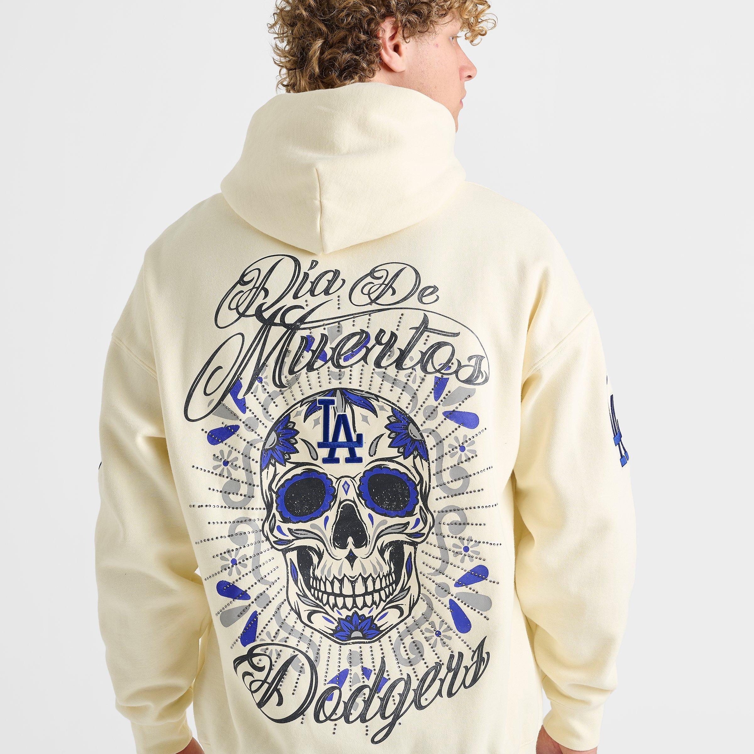 Men's Pro Standard Los Angeles Dodgers MLB Eternal Skull Graphic Hoodie