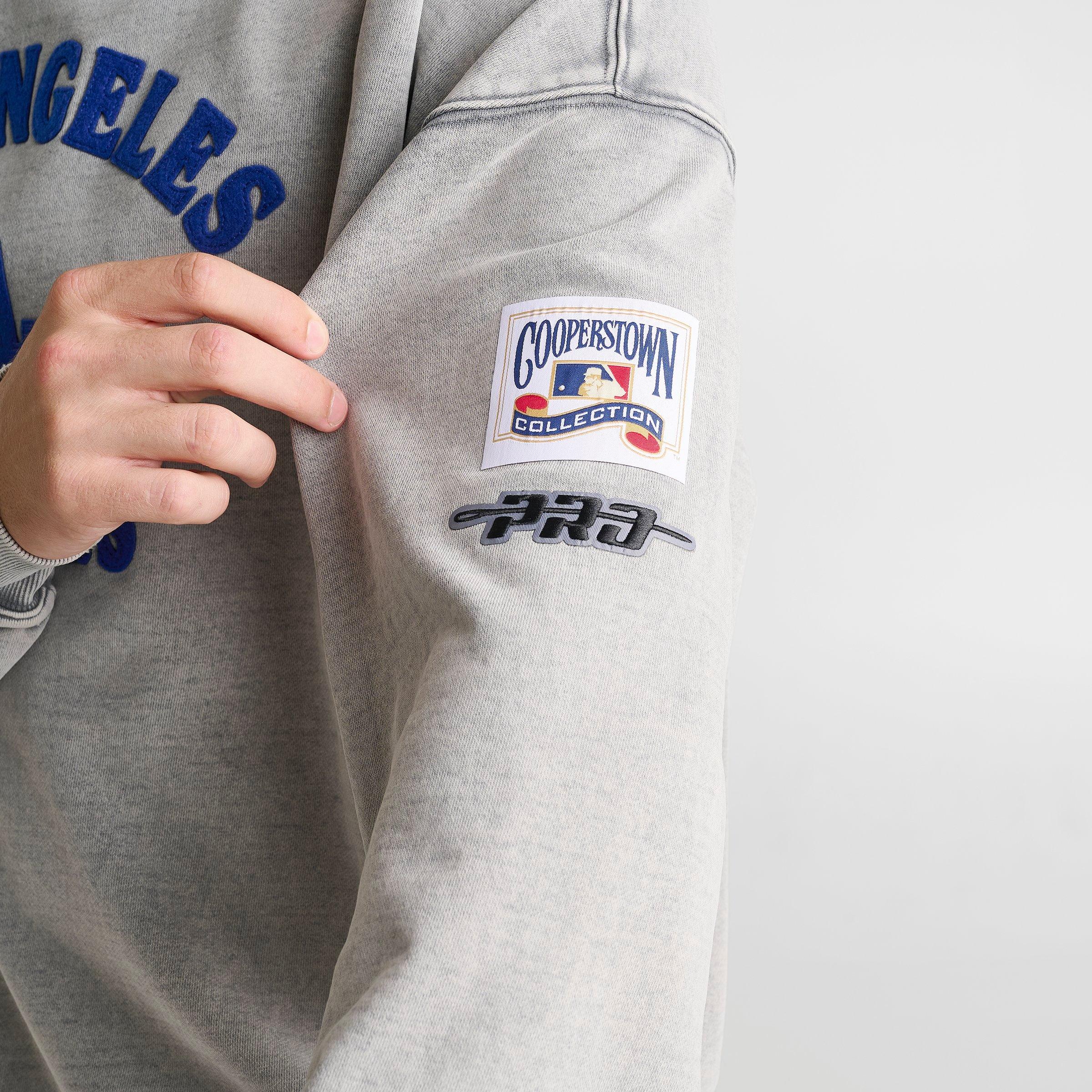 Men's Pro Standard Los Angeles Dodgers MLB First Team Fleece Crewneck Sweatshirt