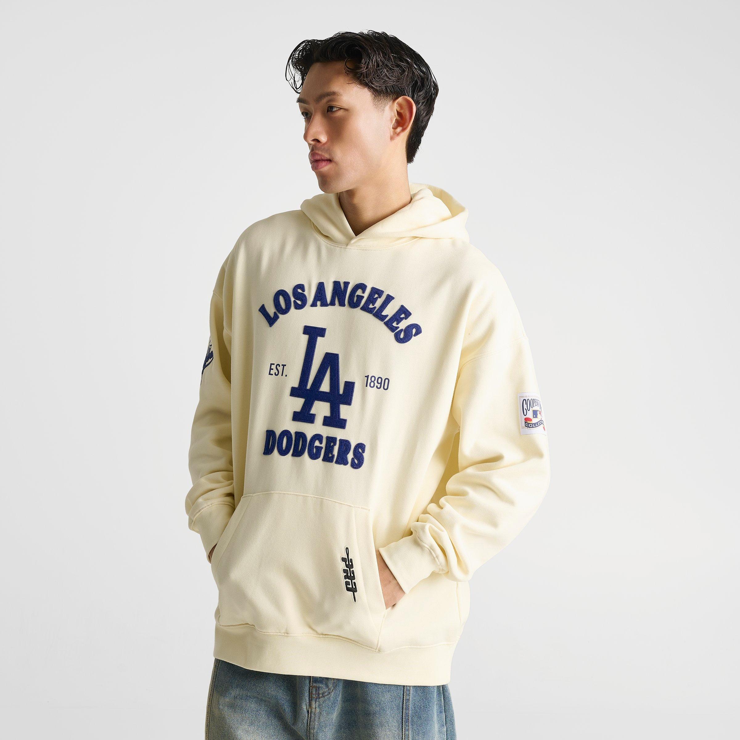 Men's Pro Standard Los Angeles Dodgers MLB First Team Fleece Crewneck Sweatshirt