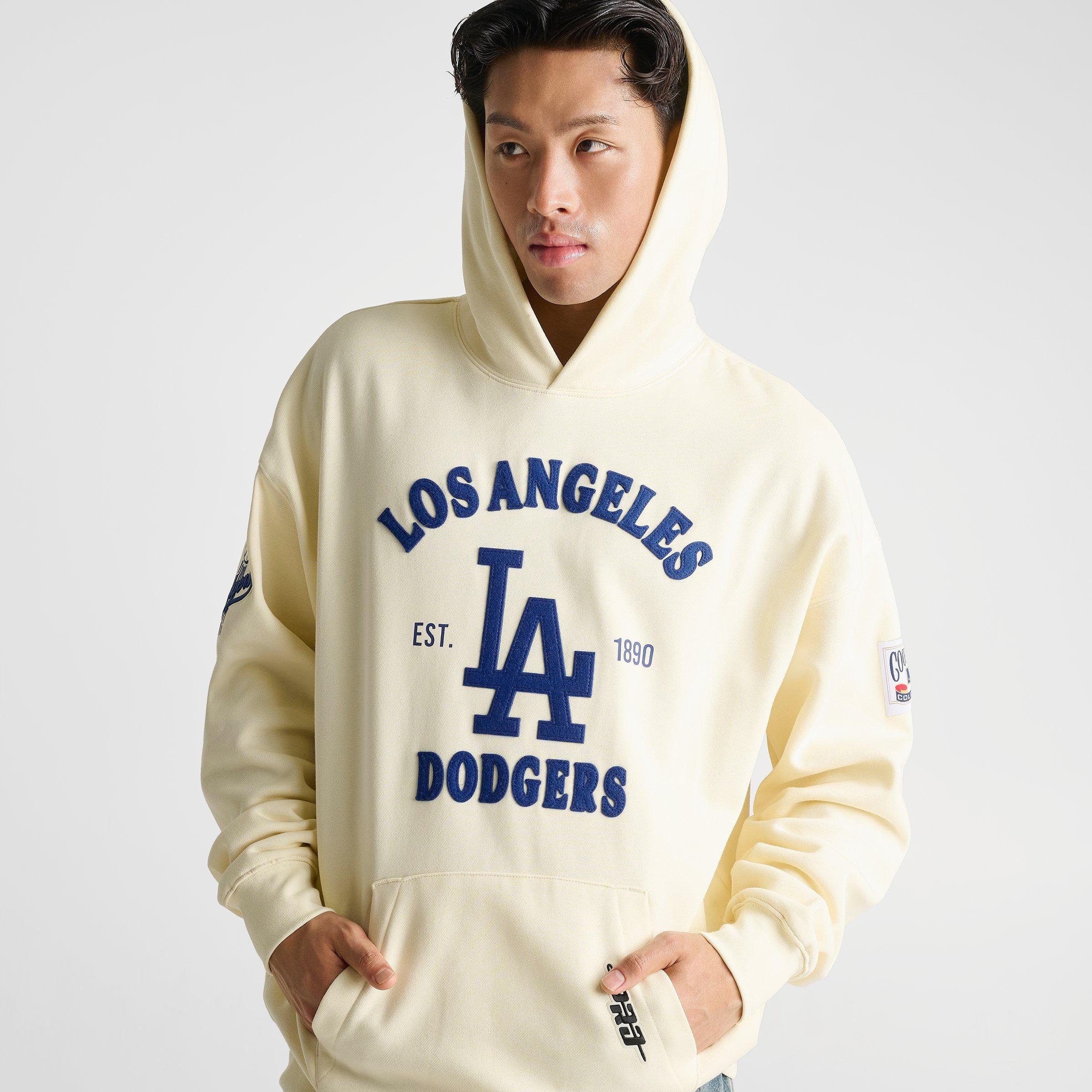 Men's Pro Standard Los Angeles Dodgers MLB First Team Fleece Crewneck Sweatshirt