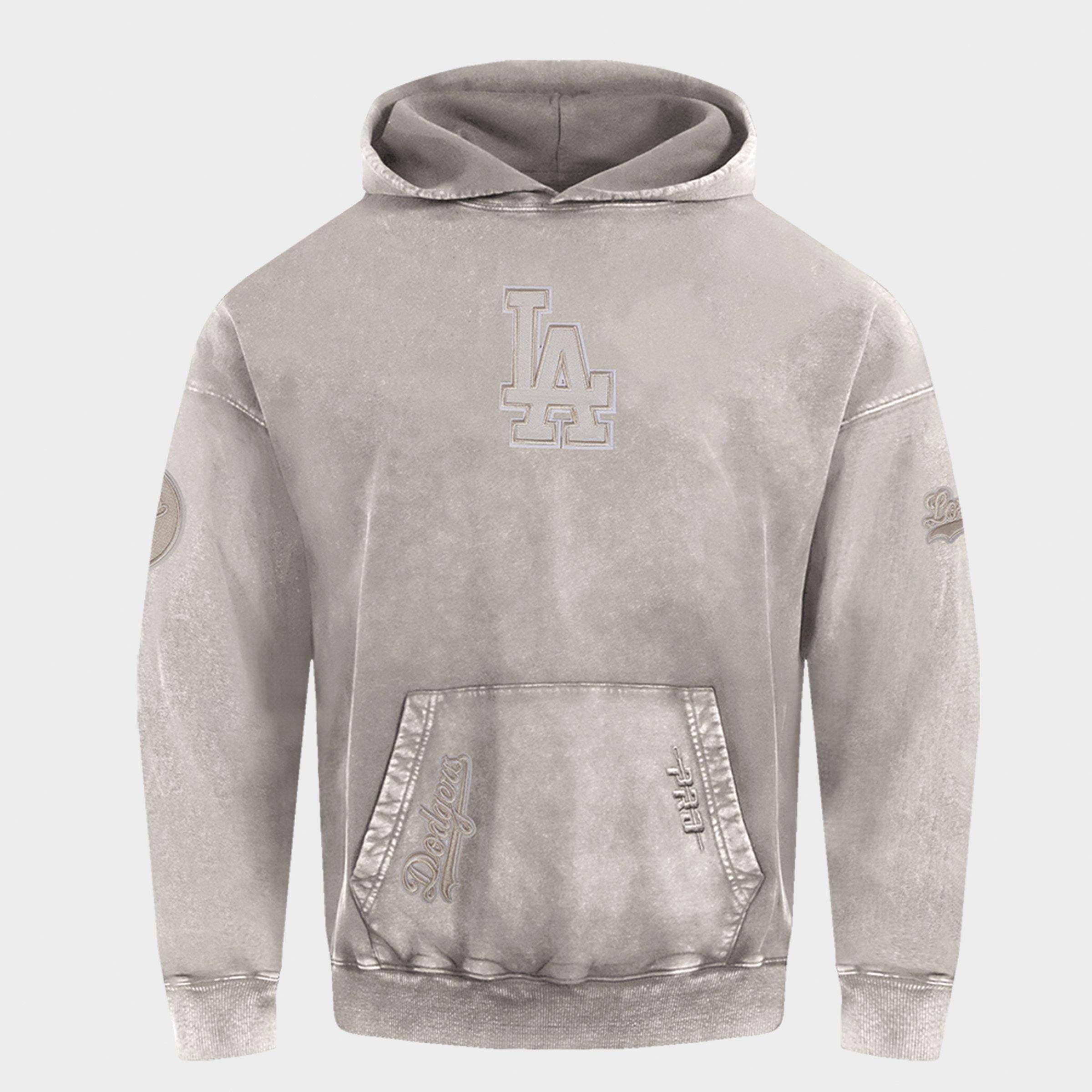 Men's Pro Standard Los Angeles Dodgers MLB Enzyme Wash Fleece Pullover Hoodie