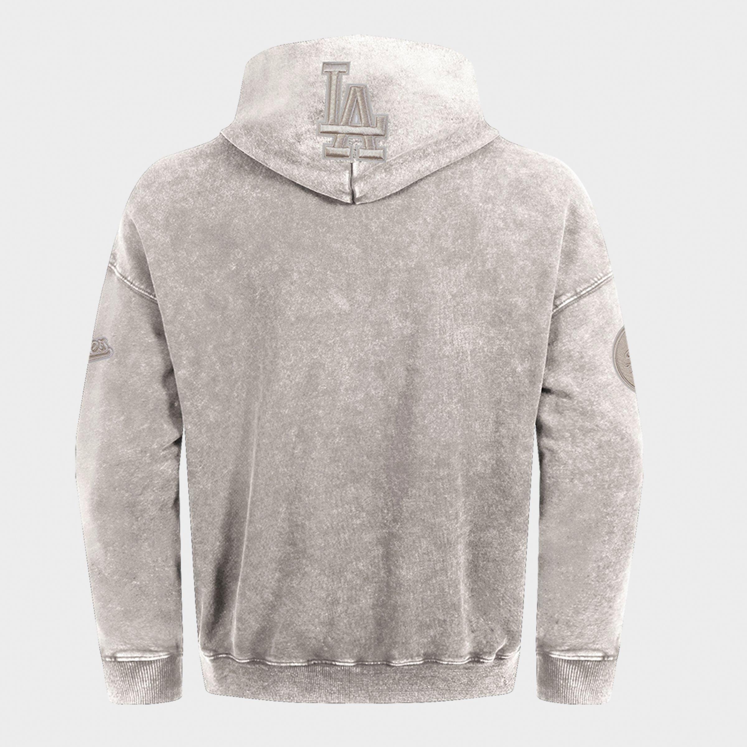 Men's Pro Standard Los Angeles Dodgers MLB Enzyme Wash Fleece Pullover Hoodie