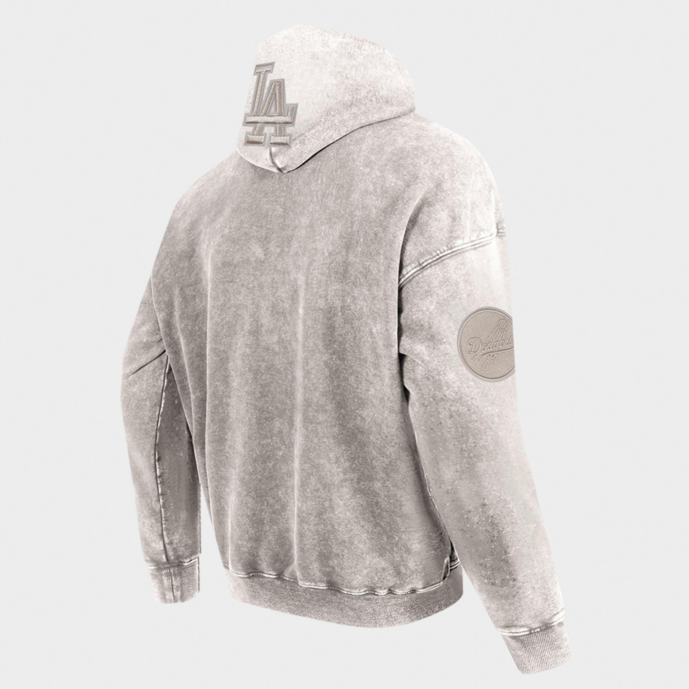 Men's Pro Standard Los Angeles Dodgers MLB Enzyme Wash Fleece Pullover Hoodie