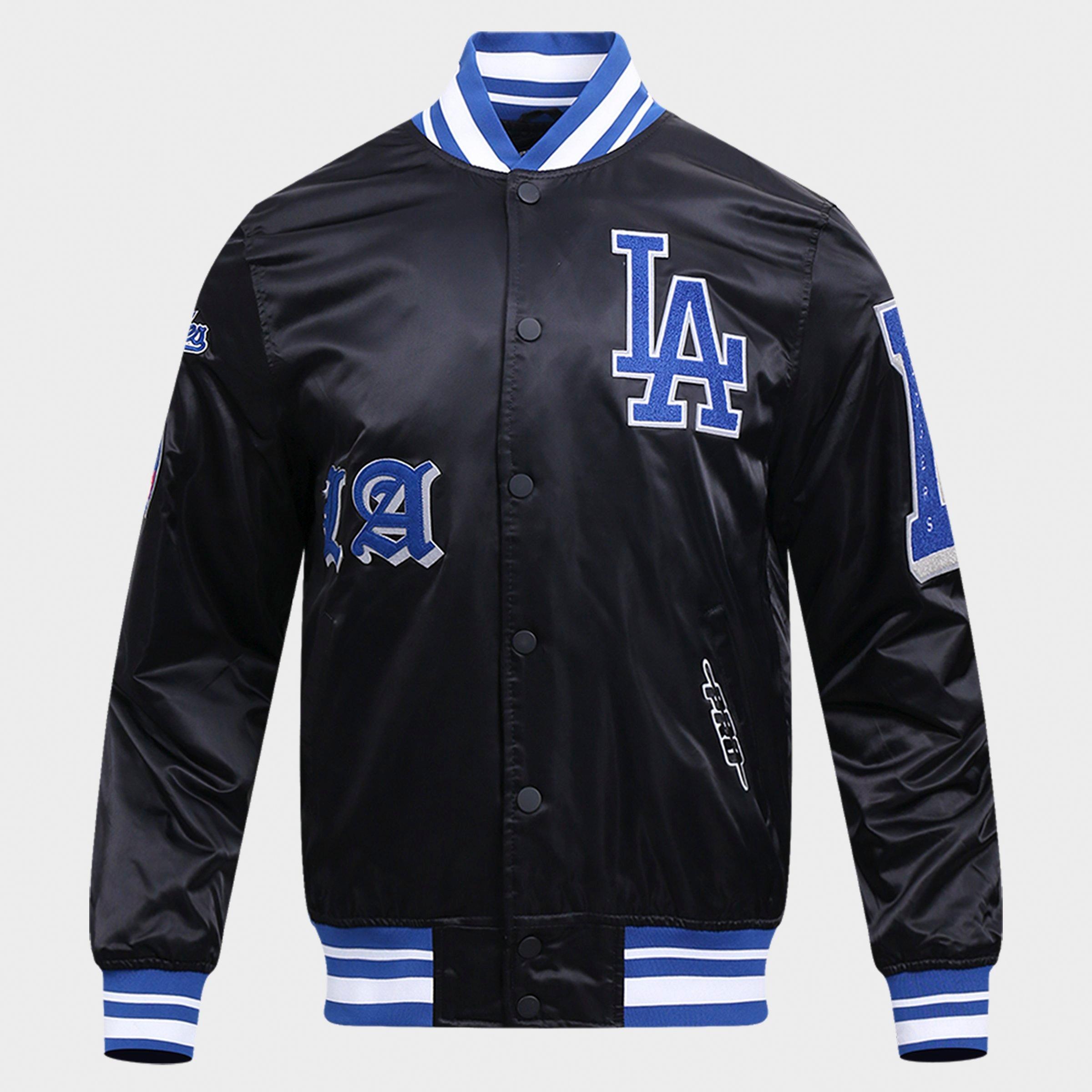 Men's Pro Standard Los Angeles Dodgers MLB Old English Satin Jacket