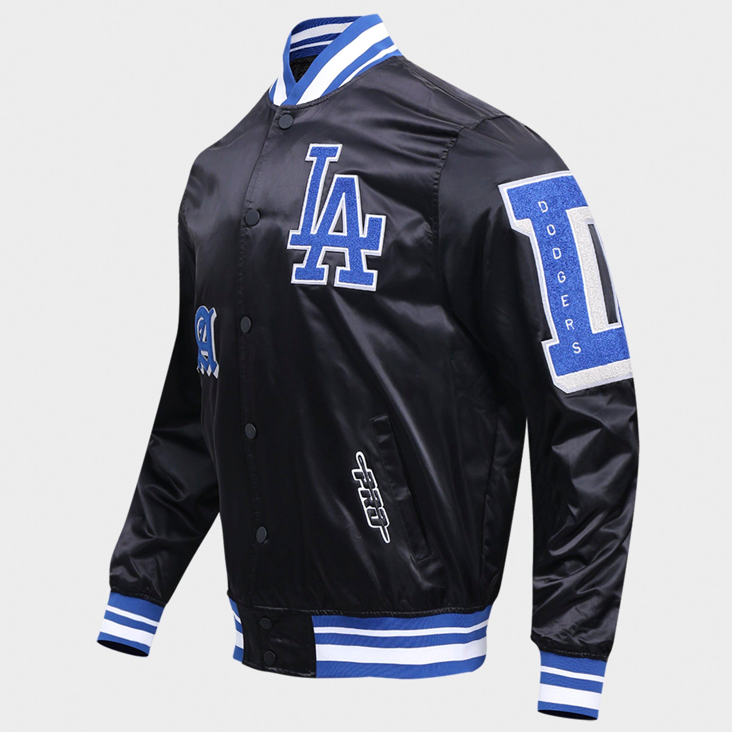 Men's Pro Standard Los Angeles Dodgers MLB Old English Satin Jacket