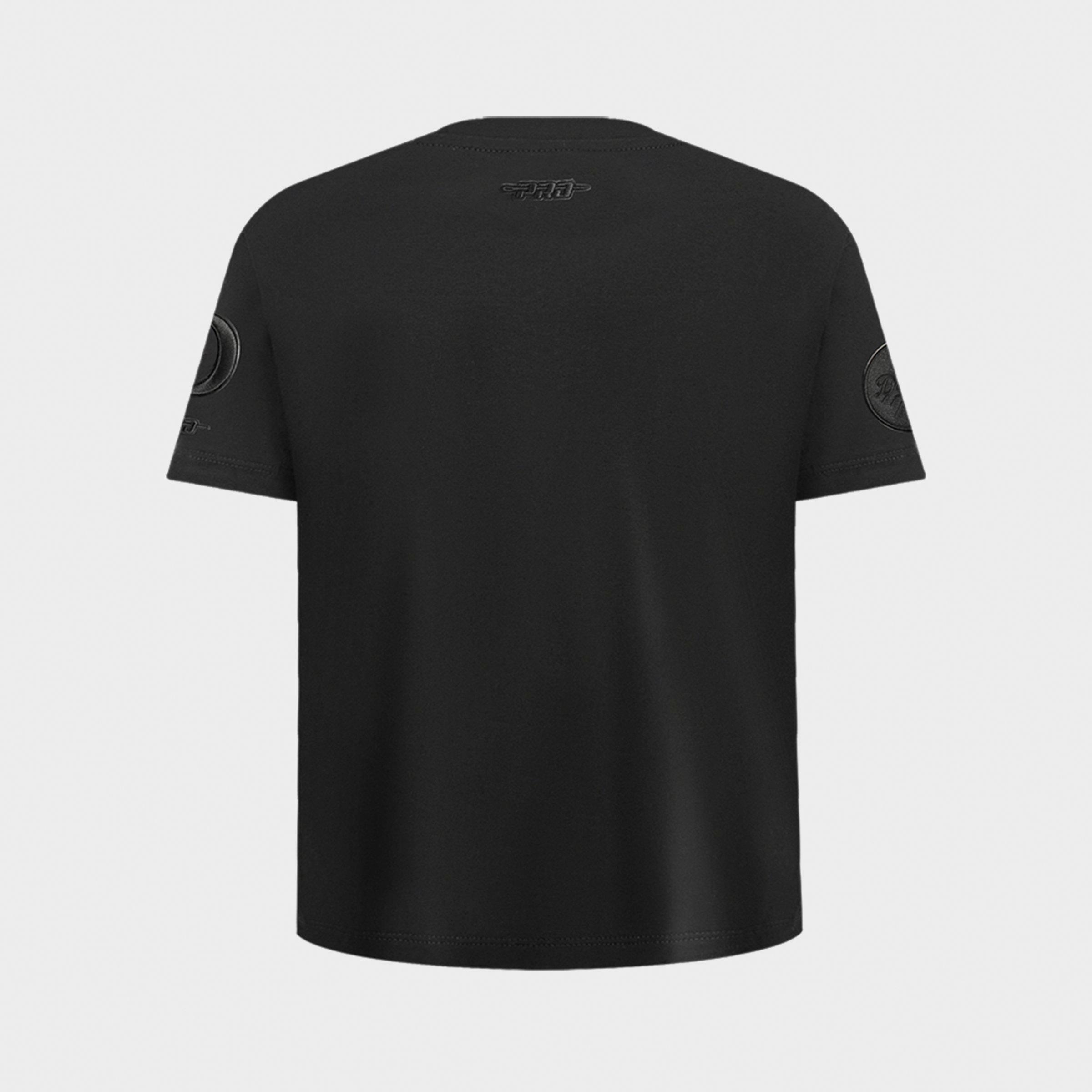 Big Kids' Pro Standard Los Angeles Dodgers MLB Triple Black Classic T-Shirt