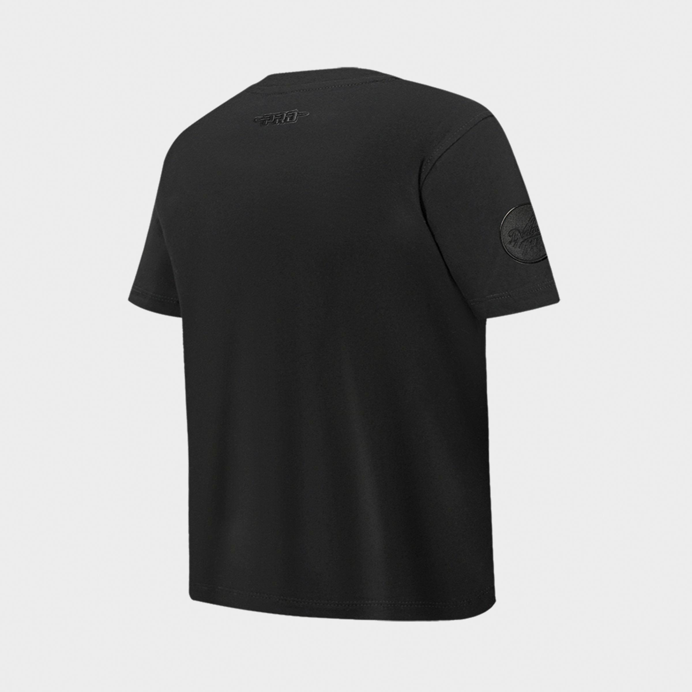 Big Kids' Pro Standard Los Angeles Dodgers MLB Triple Black Classic T-Shirt