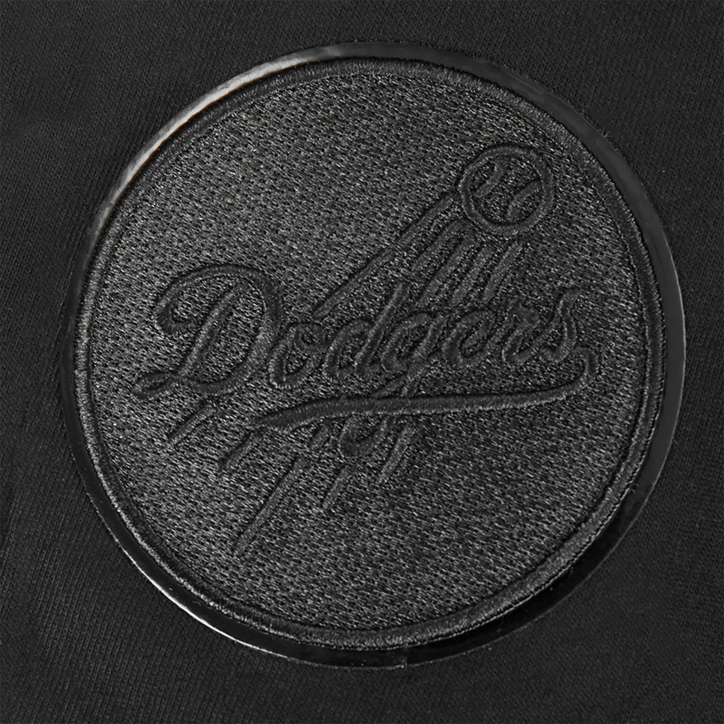 Big Kids' Pro Standard Los Angeles Dodgers MLB Triple Black Classic T-Shirt