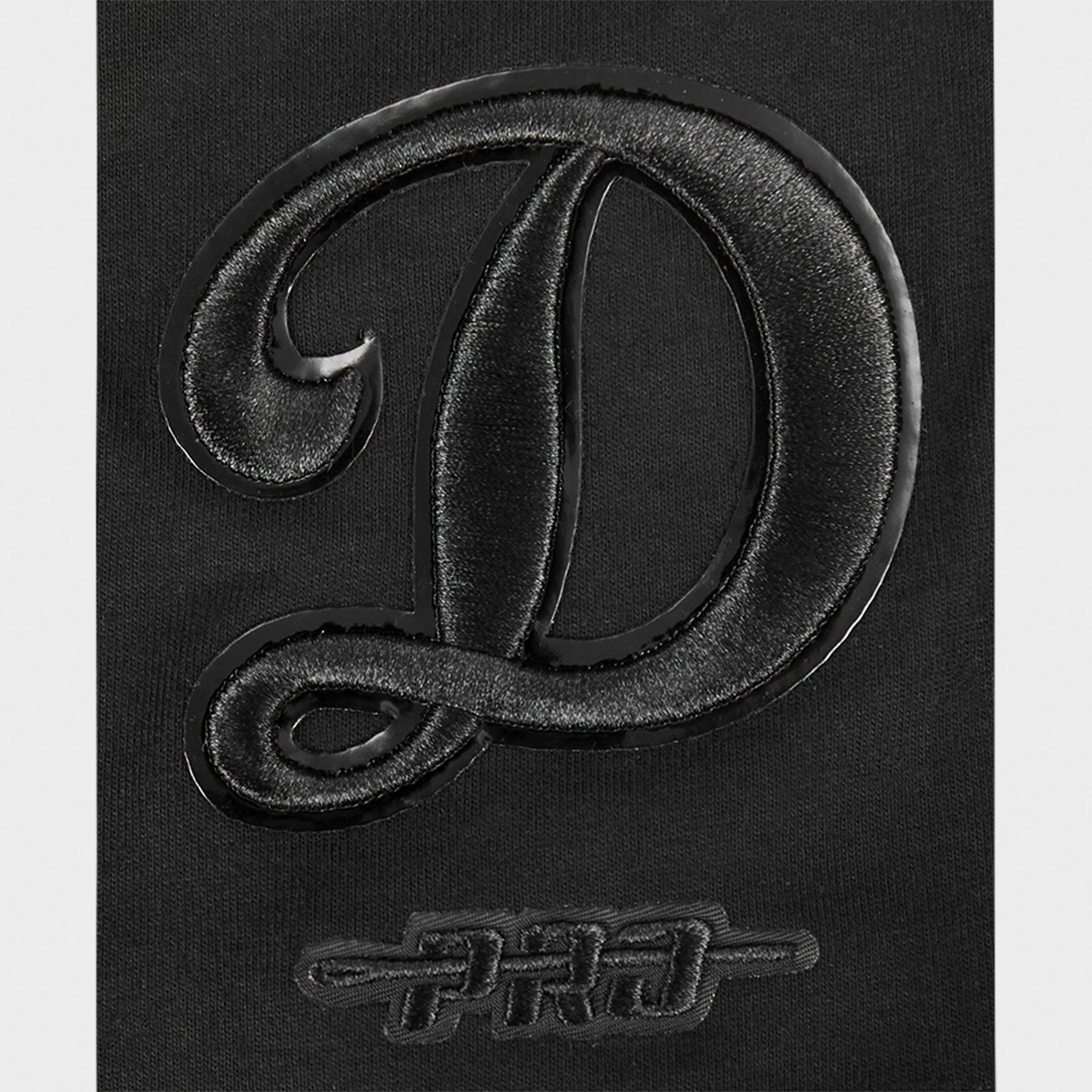 Big Kids' Pro Standard Los Angeles Dodgers MLB Triple Black Classic T-Shirt
