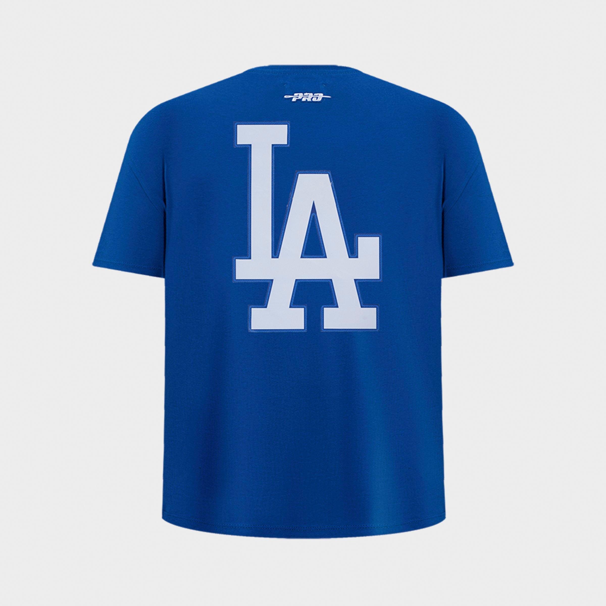 Big Kids' Pro Standard Mookie Betts #50 Los Angeles Dodgers MLB Name and Number T-Shirt