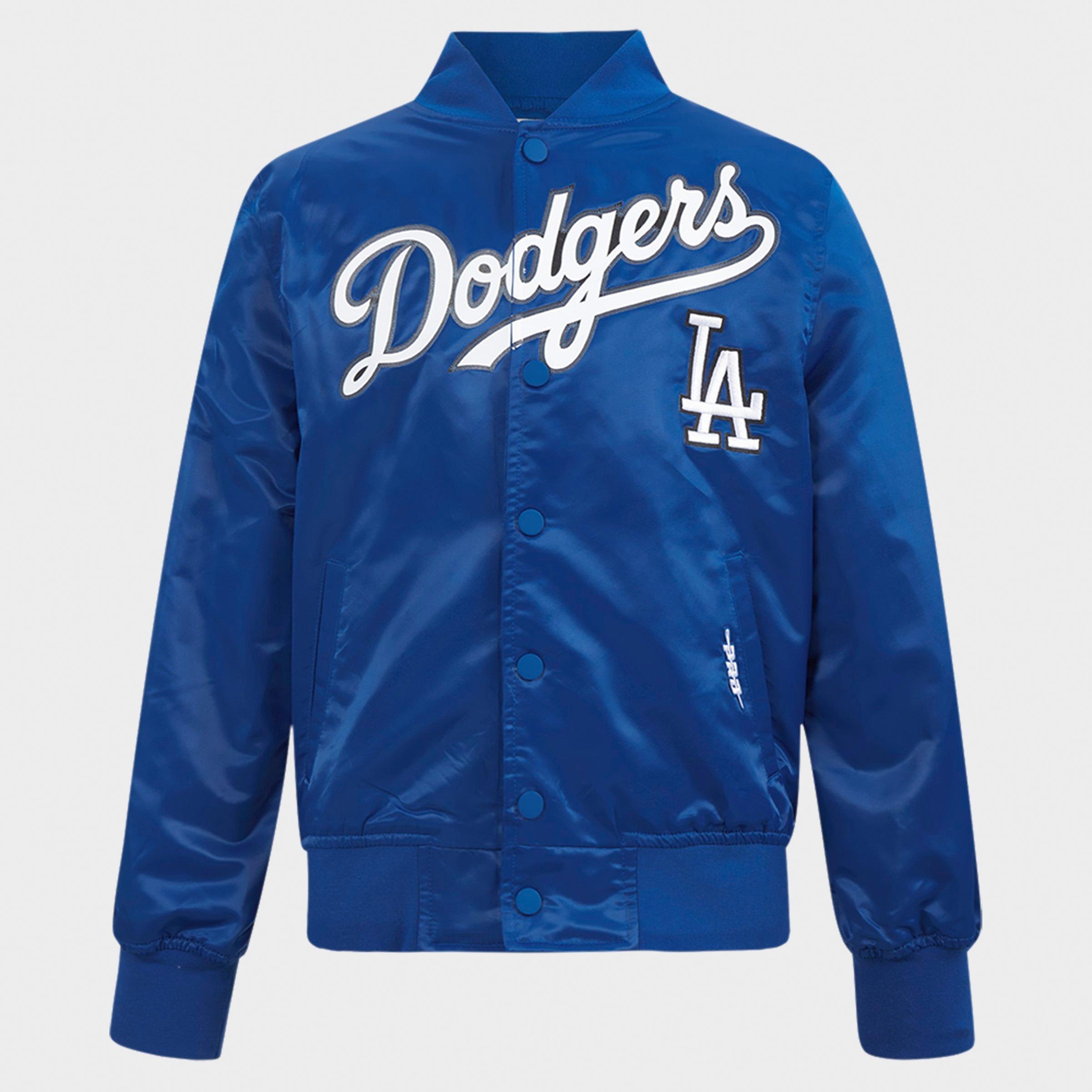 Big Kids' Pro Standard Los Angeles Dodgers MLB Classic Satin Jacket