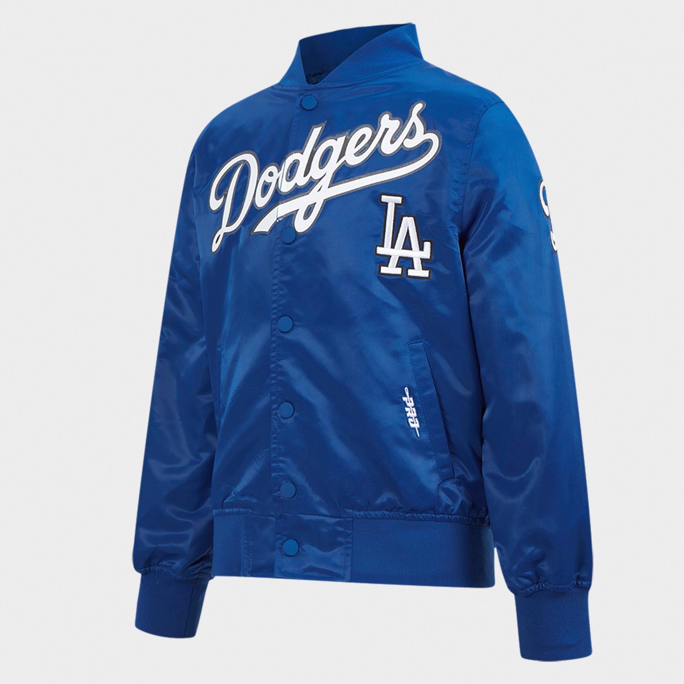 Big Kids' Pro Standard Los Angeles Dodgers MLB Classic Satin Jacket