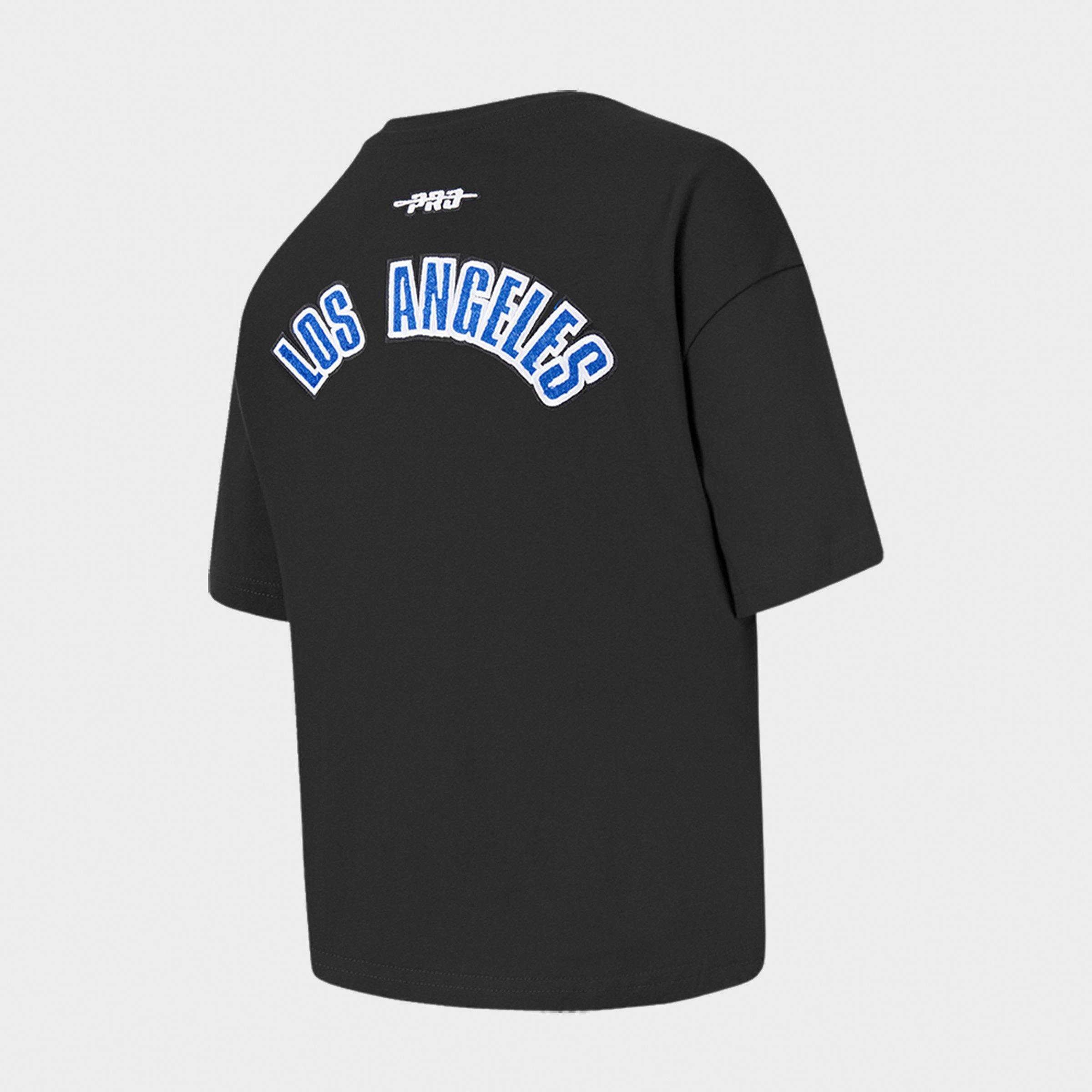 Girls' Big Kids' Pro Standard Los Angeles Dodgers MLB Classic Boxy T-Shirt