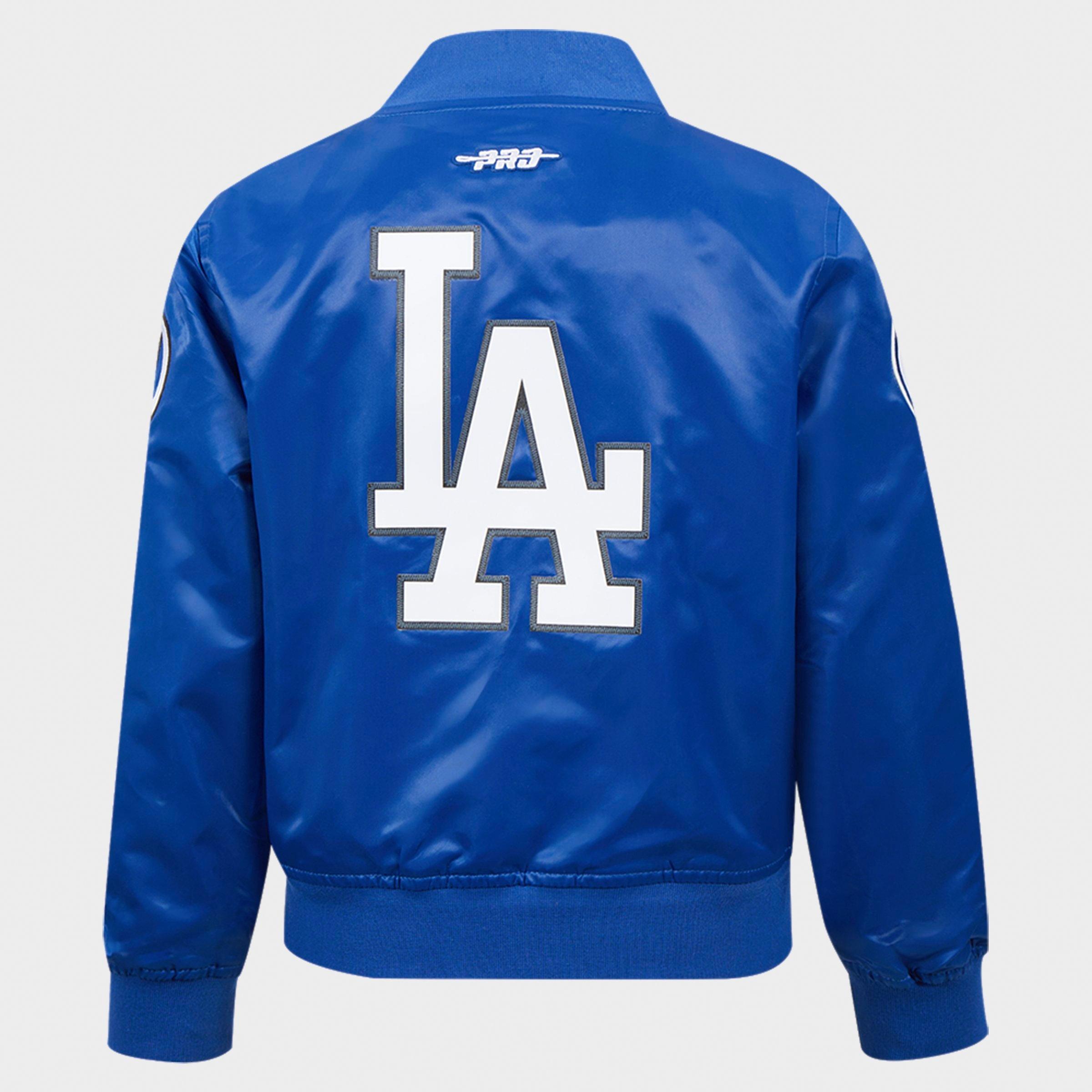 Little Kids' Pro Standard Los Angeles Dodgers MLB Classic Satin Jacket
