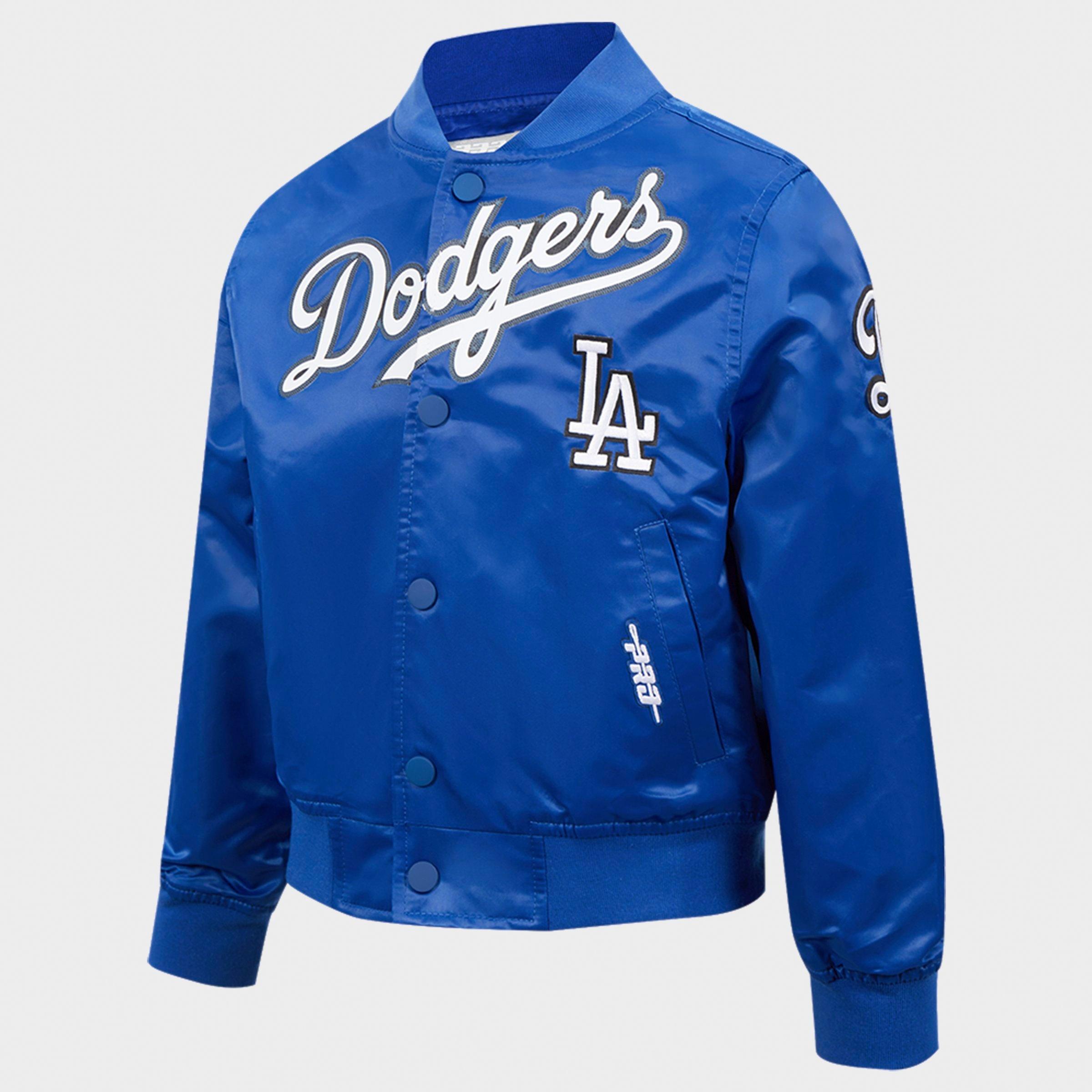 Little Kids' Pro Standard Los Angeles Dodgers MLB Classic Satin Jacket