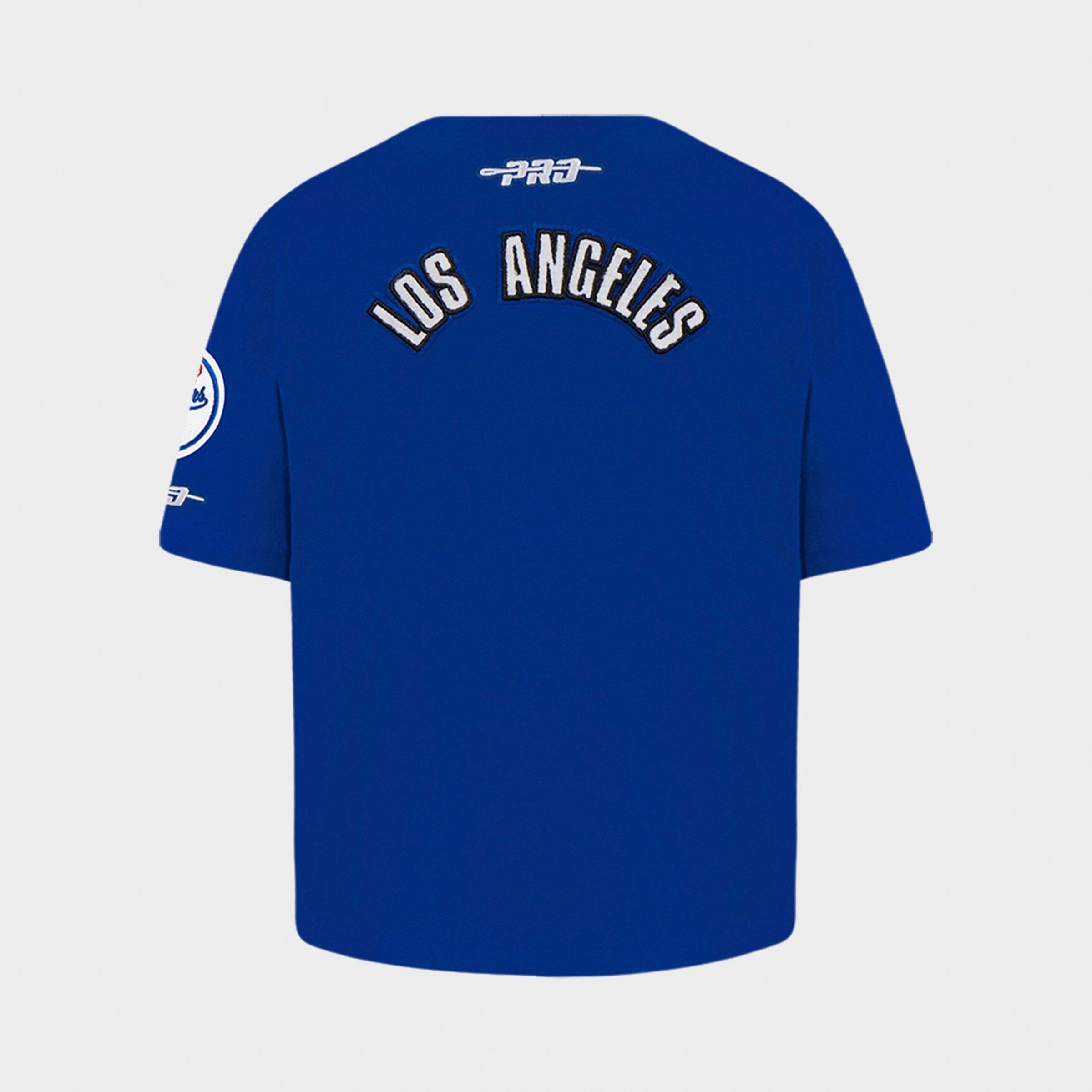 Girls' Little Kids' Pro Standard Los Angeles Dodgers MLB Classic Boxy T-Shirt