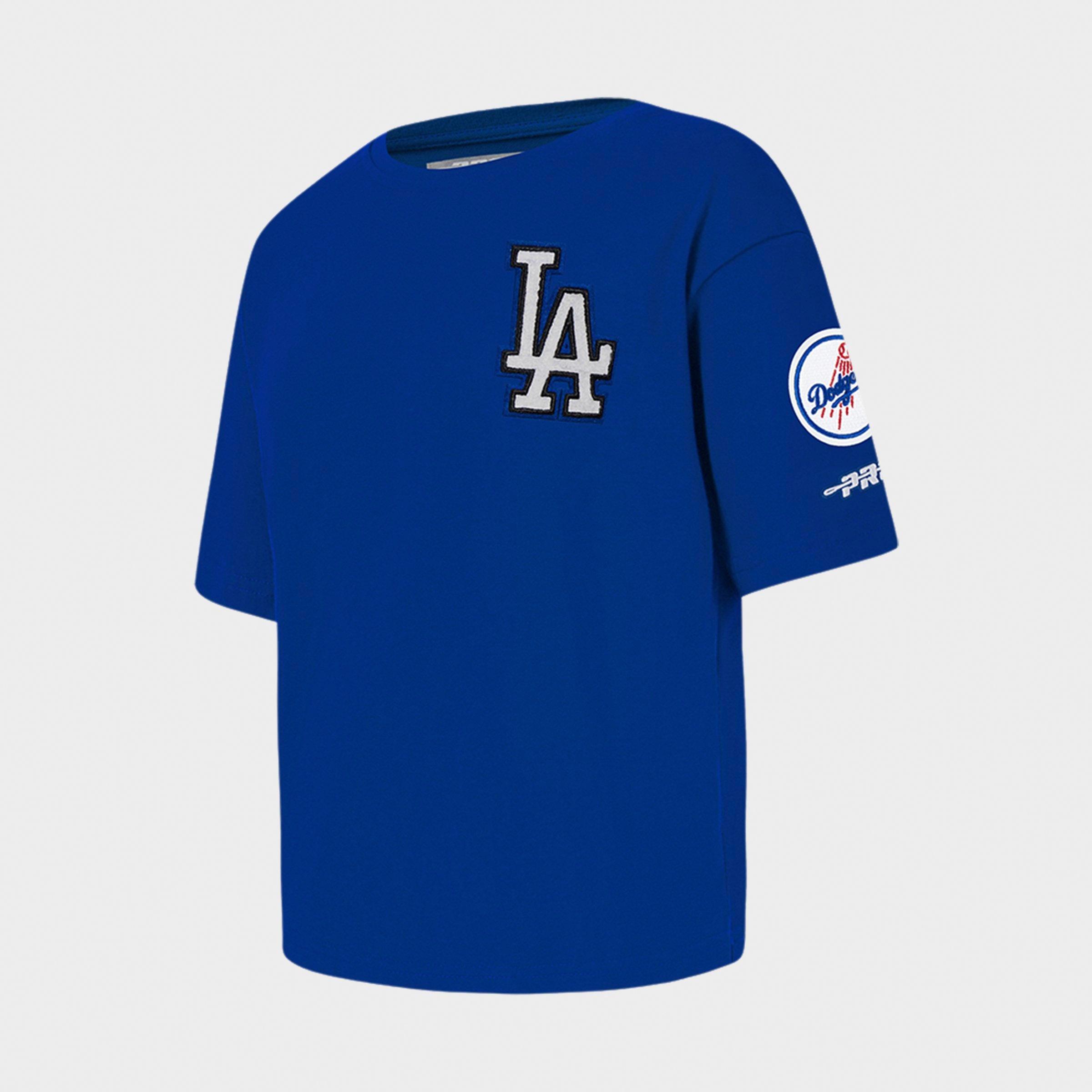 Girls' Little Kids' Pro Standard Los Angeles Dodgers MLB Classic Boxy T-Shirt