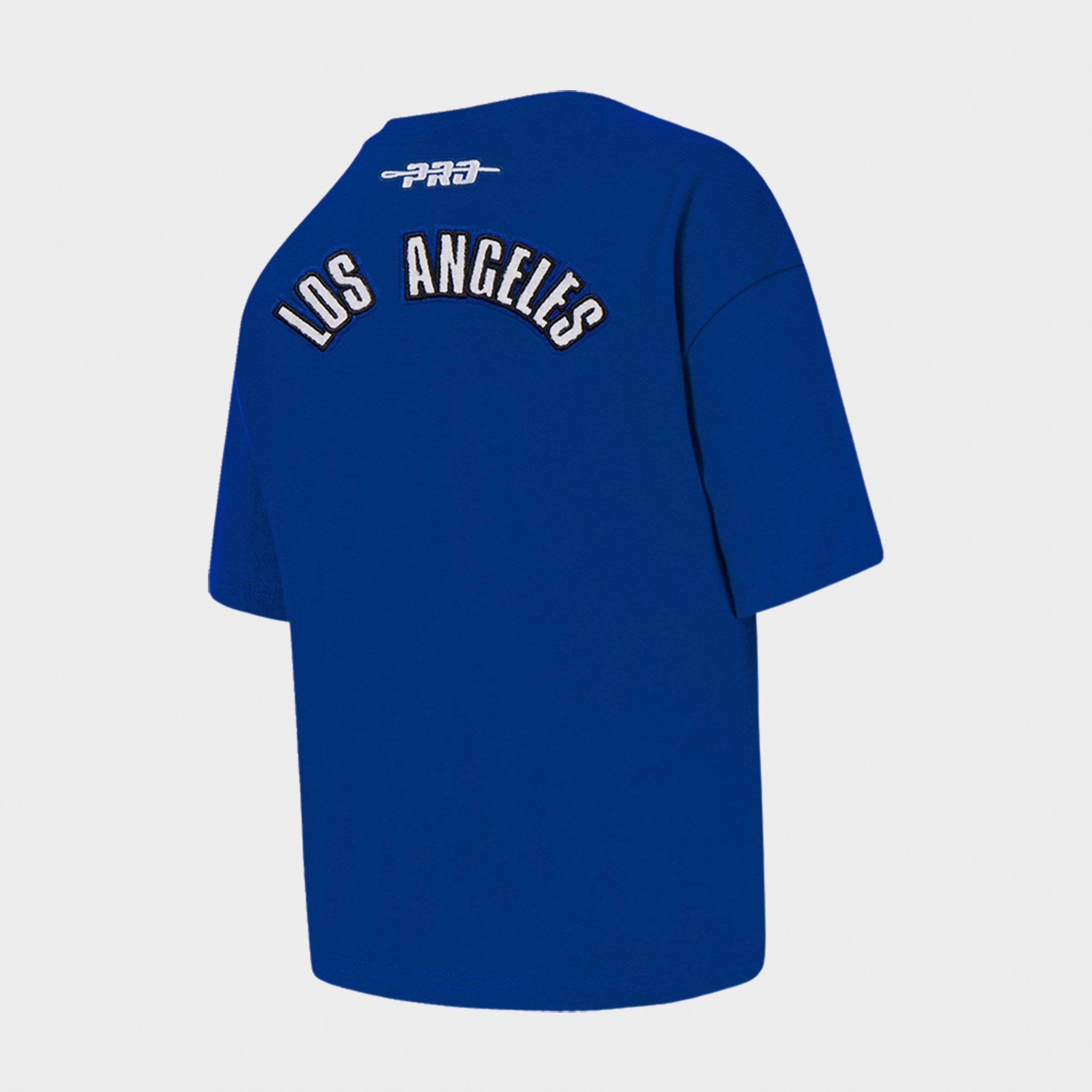 Girls' Little Kids' Pro Standard Los Angeles Dodgers MLB Classic Boxy T-Shirt
