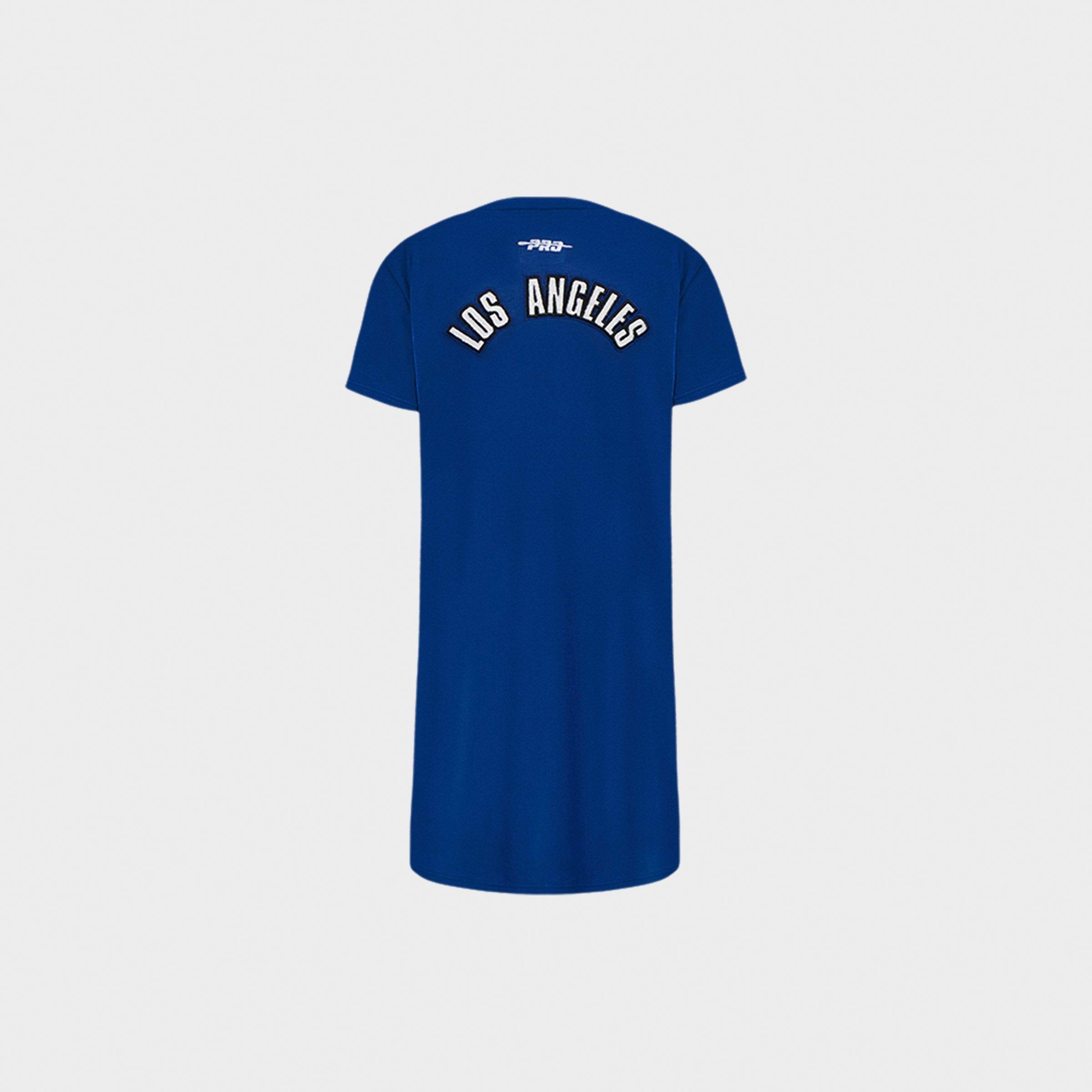 Girls' Little Kids' Pro Standard Los Angeles Dodgers MLB Classic T-Shirt Dress