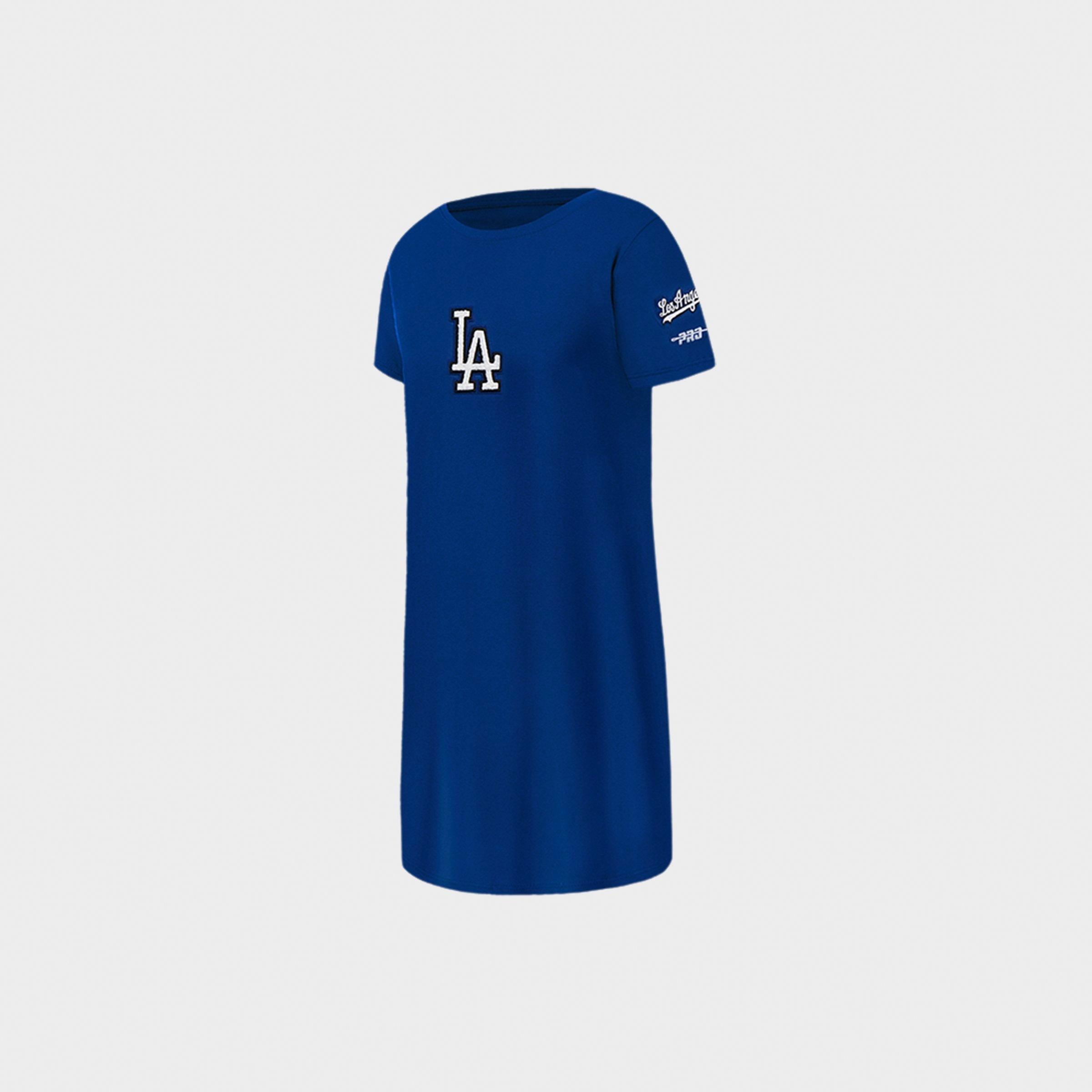 Girls' Little Kids' Pro Standard Los Angeles Dodgers MLB Classic T-Shirt Dress