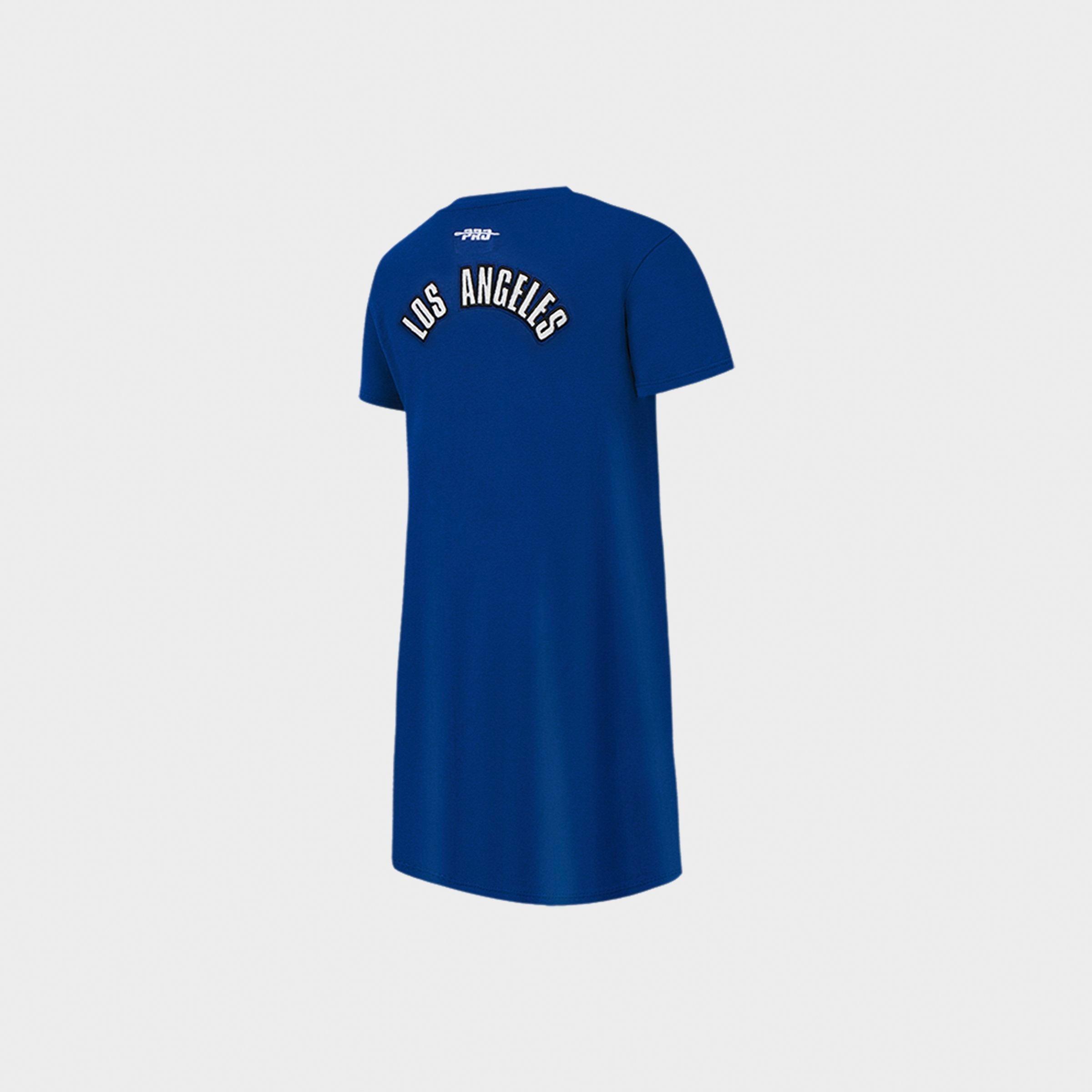 Girls' Little Kids' Pro Standard Los Angeles Dodgers MLB Classic T-Shirt Dress