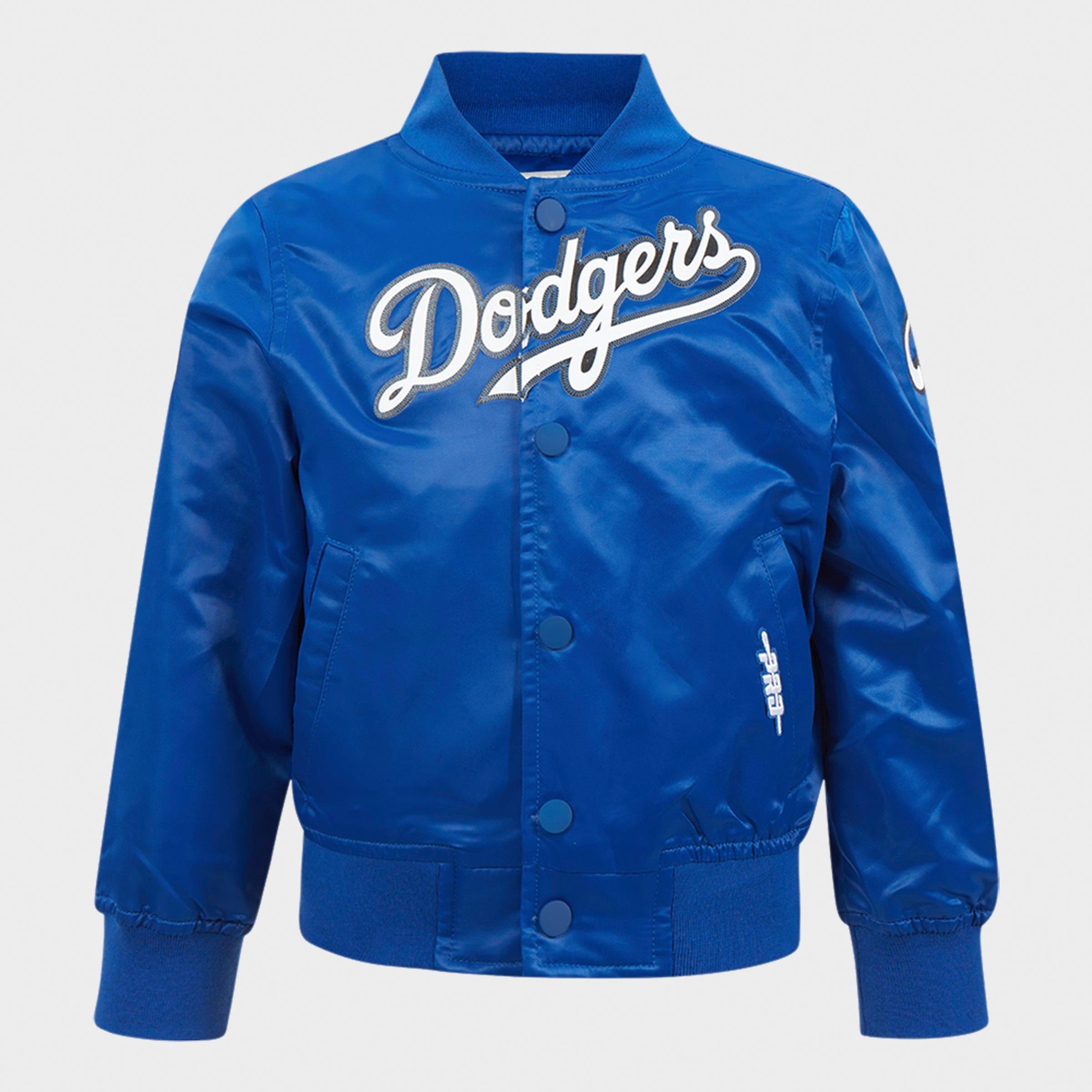 Kids' Toddler Pro Standard Los Angeles Dodgers MLB Satin Jacket