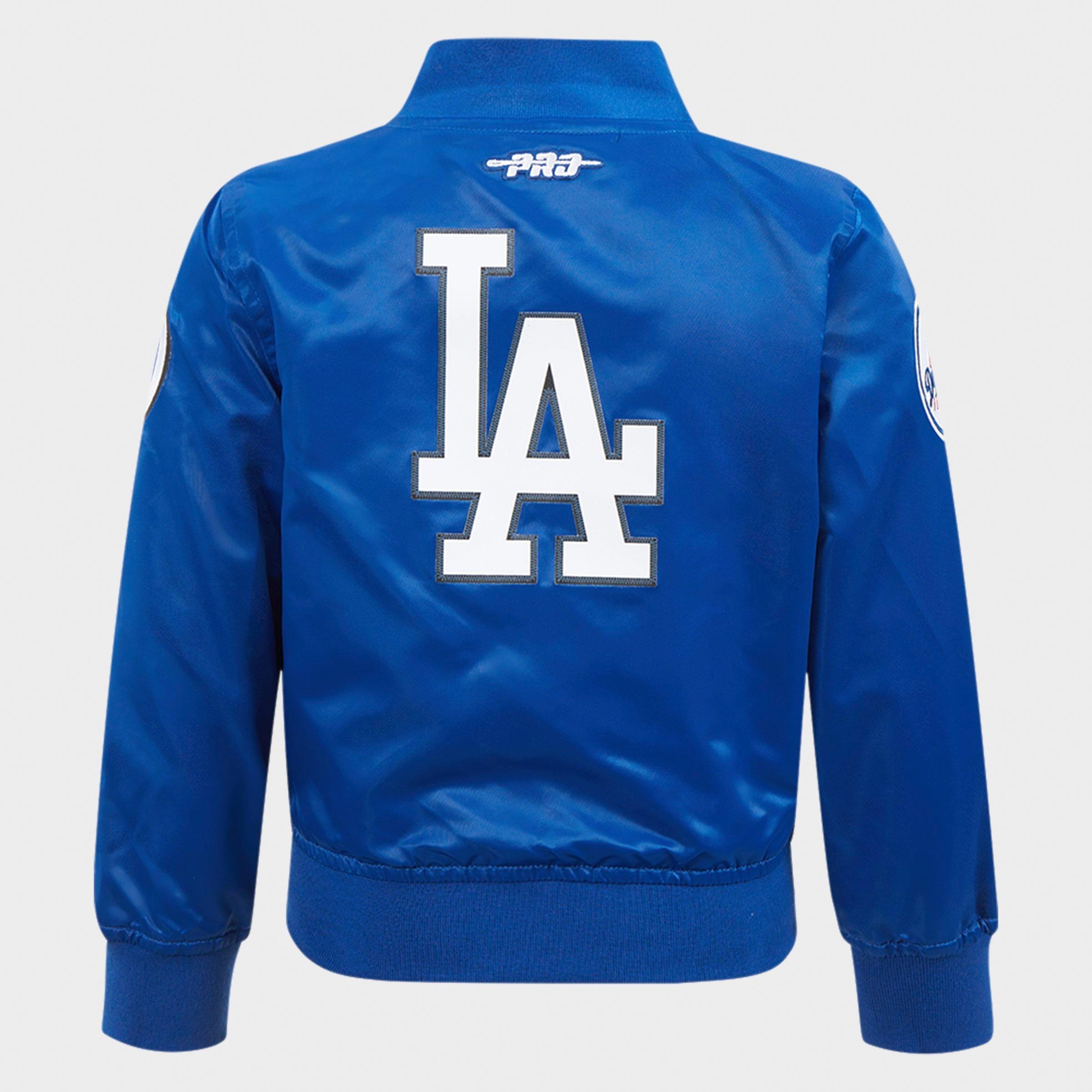 Kids' Toddler Pro Standard Los Angeles Dodgers MLB Satin Jacket