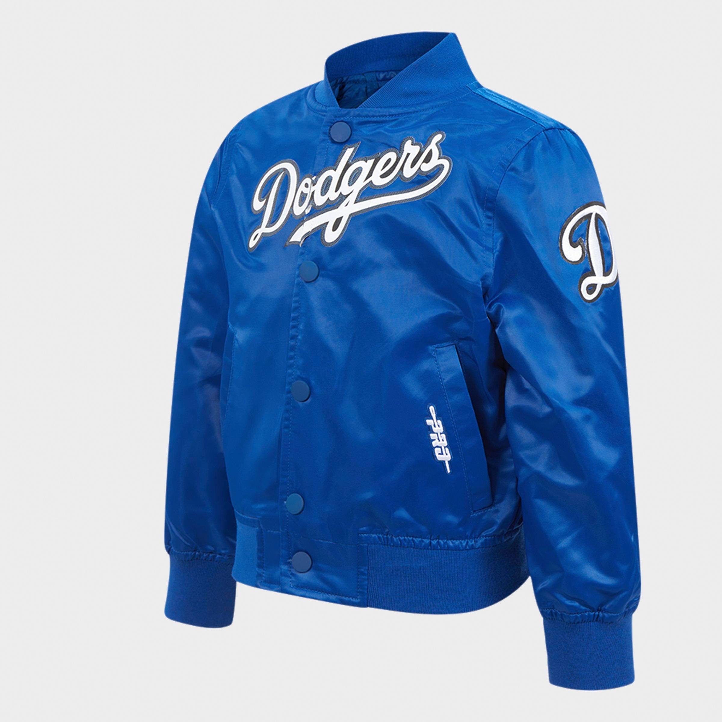 Kids' Toddler Pro Standard Los Angeles Dodgers MLB Satin Jacket