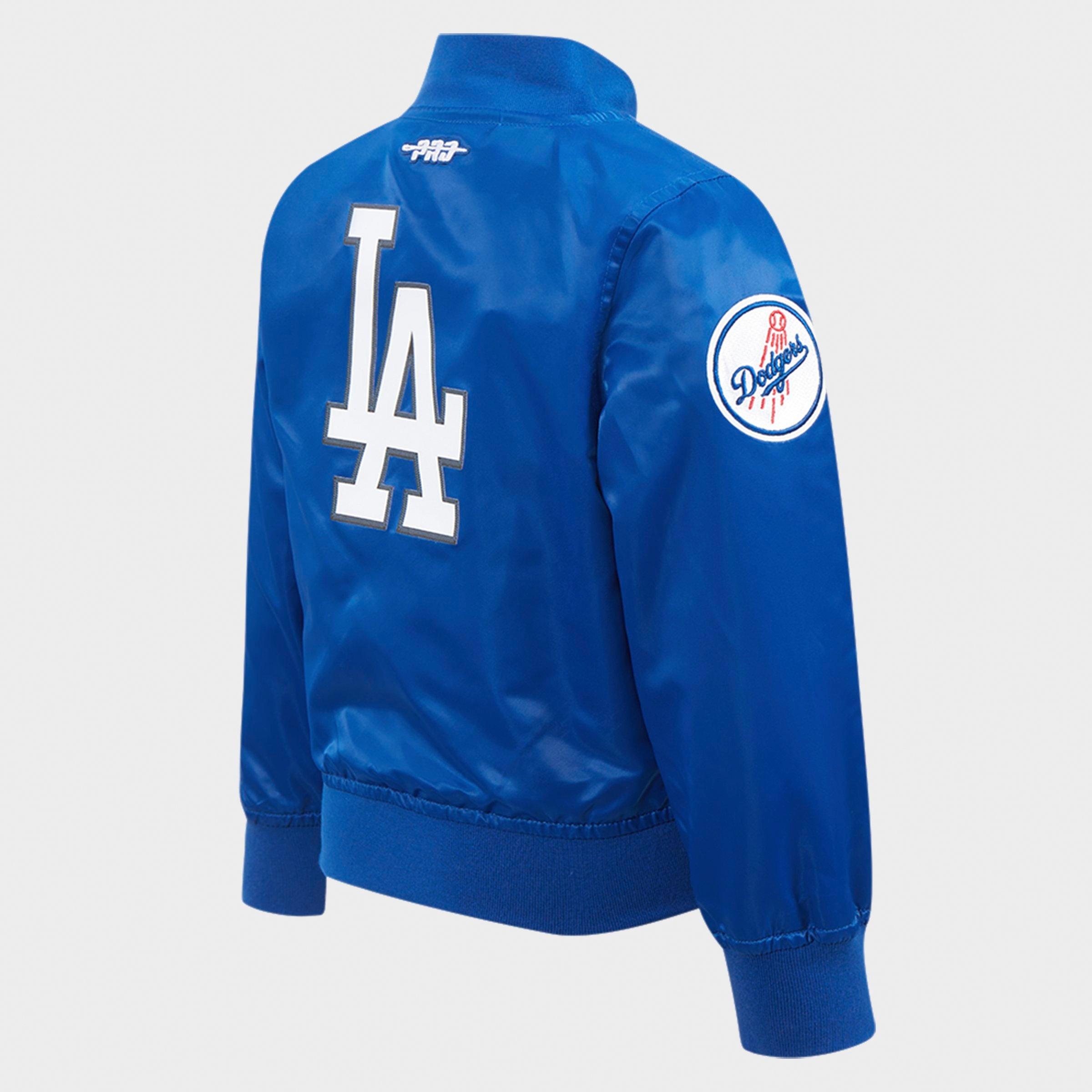 Kids' Toddler Pro Standard Los Angeles Dodgers MLB Satin Jacket