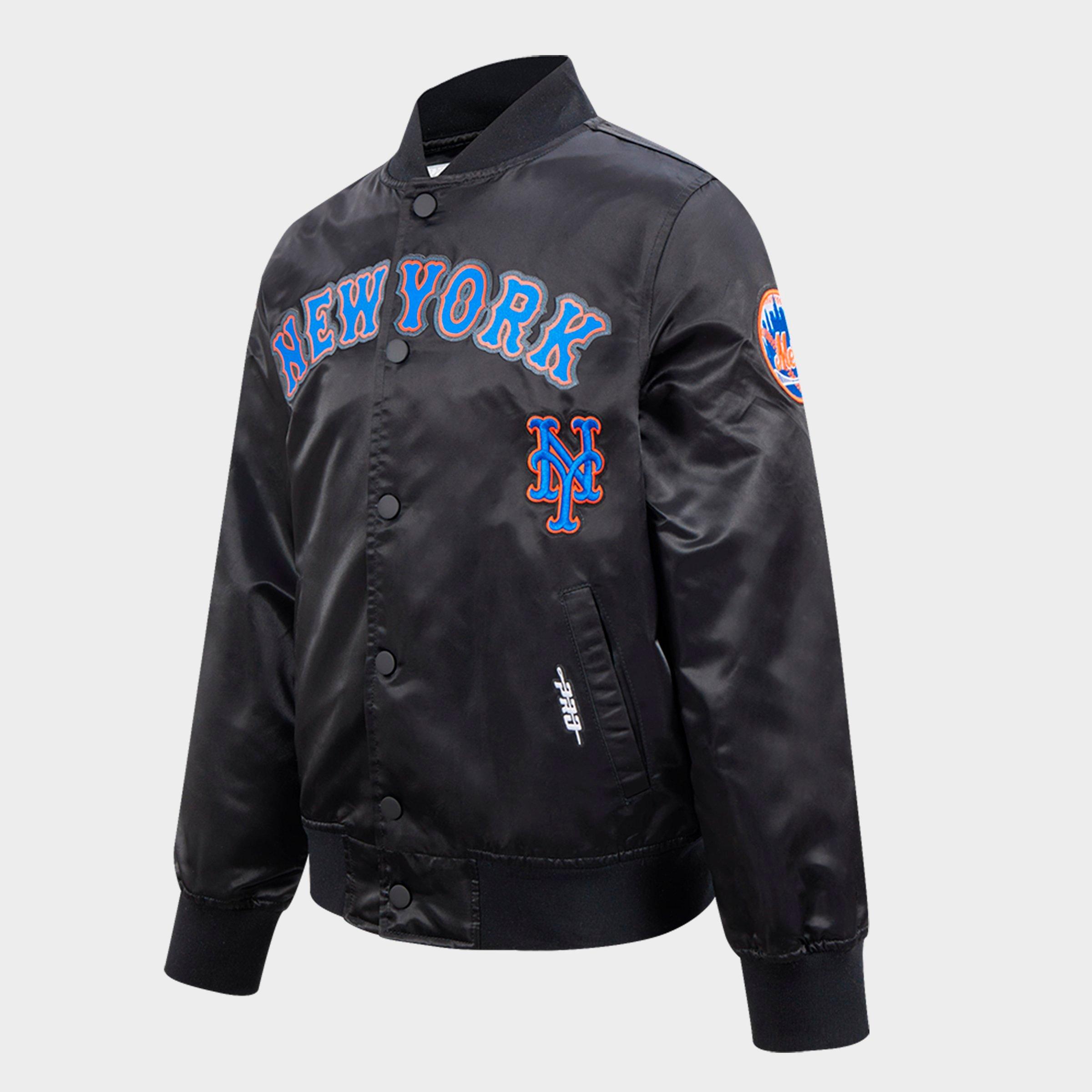 Big Kids' Pro Standard New York Mets MLB Classic Satin Jacket