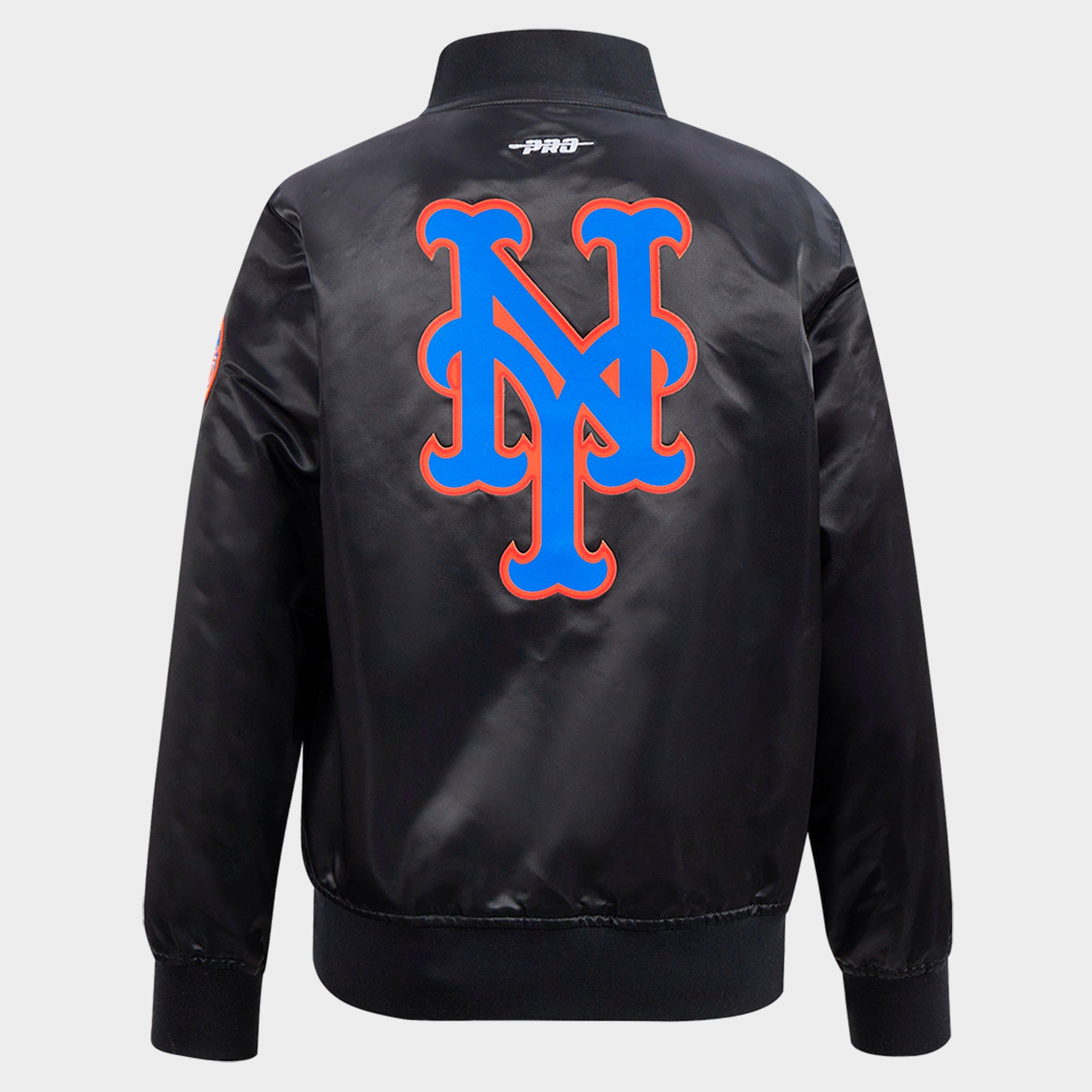 Big Kids' Pro Standard New York Mets MLB Classic Satin Jacket