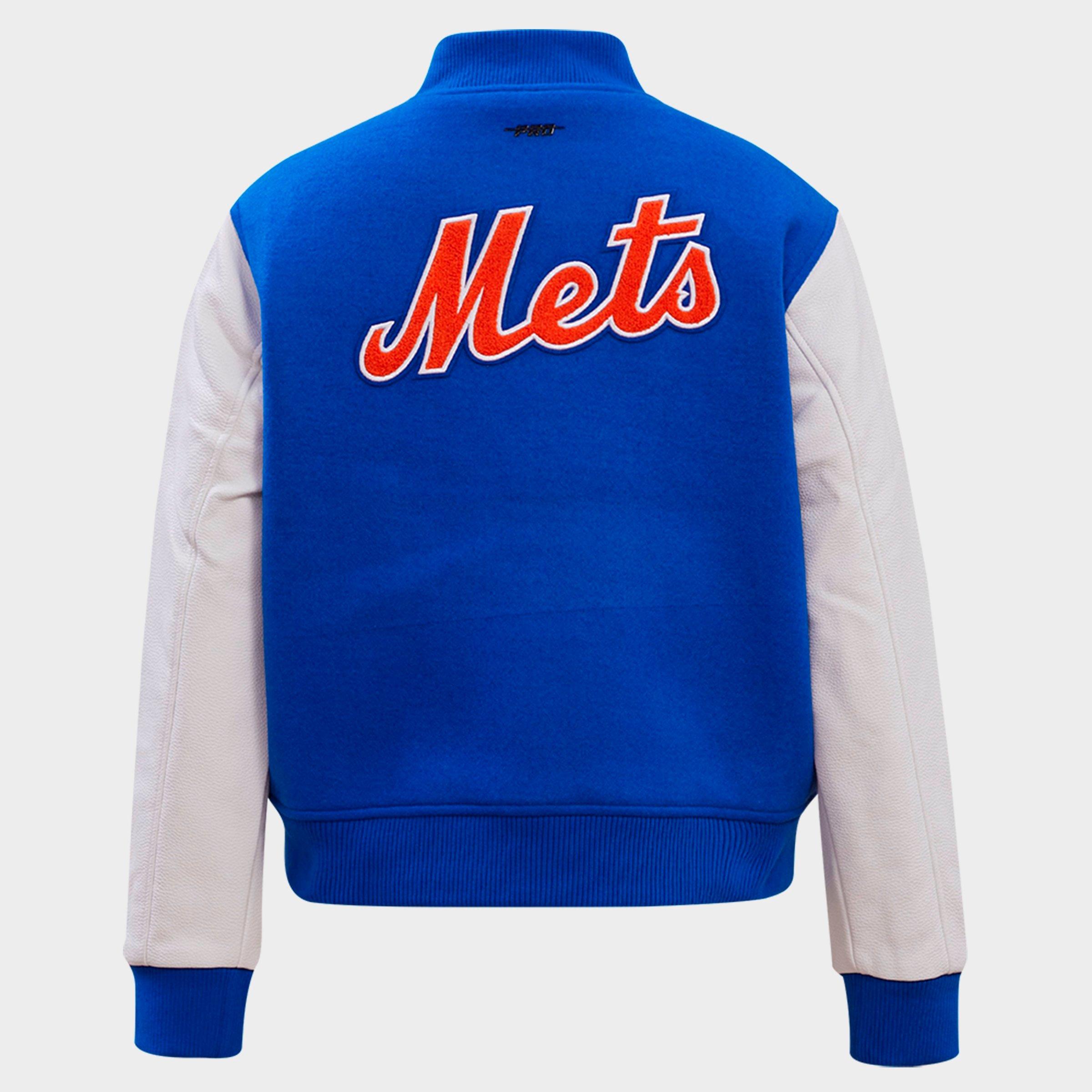 Women's Pro Standard New York Mets MLB Classic Wool Varsity Jacket