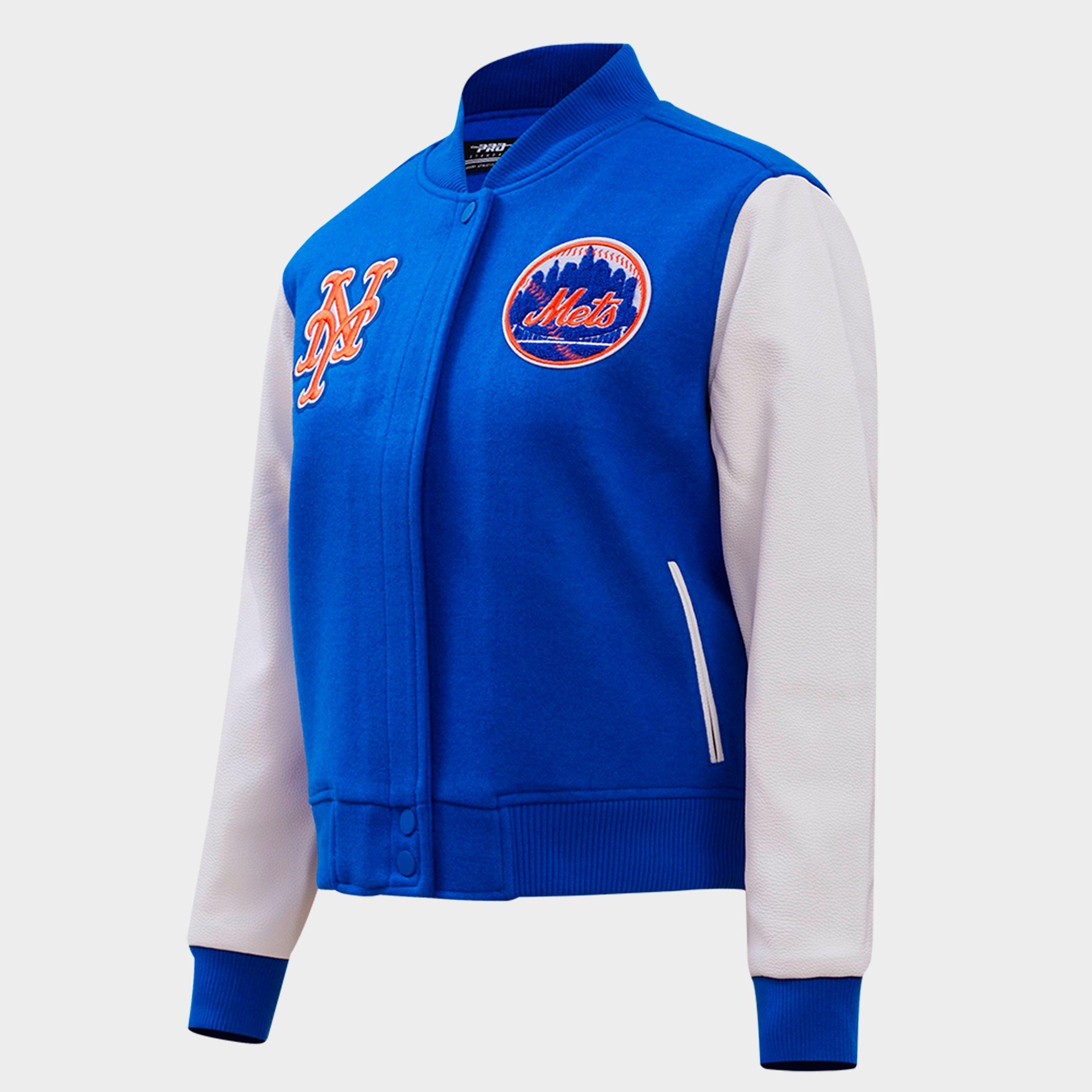 Women's Pro Standard New York Mets MLB Classic Wool Varsity Jacket