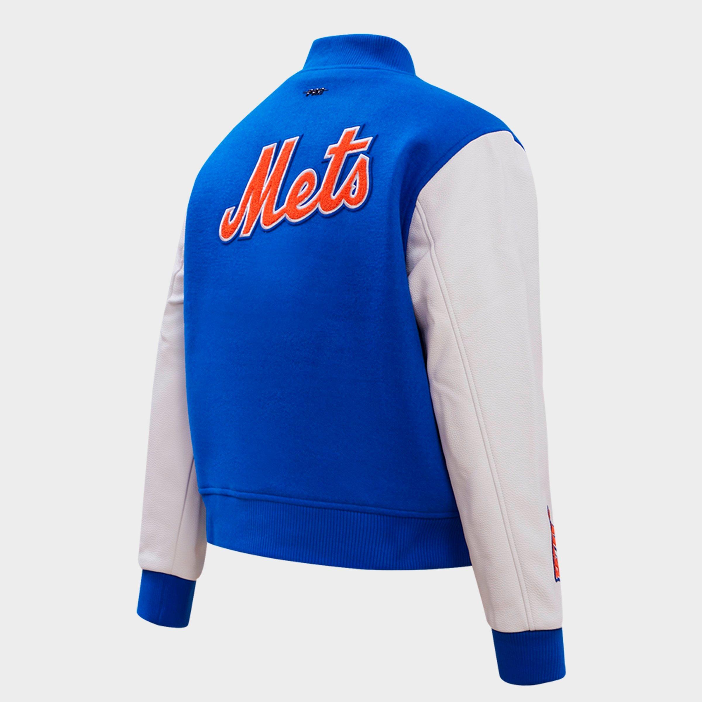 Women's Pro Standard New York Mets MLB Classic Wool Varsity Jacket