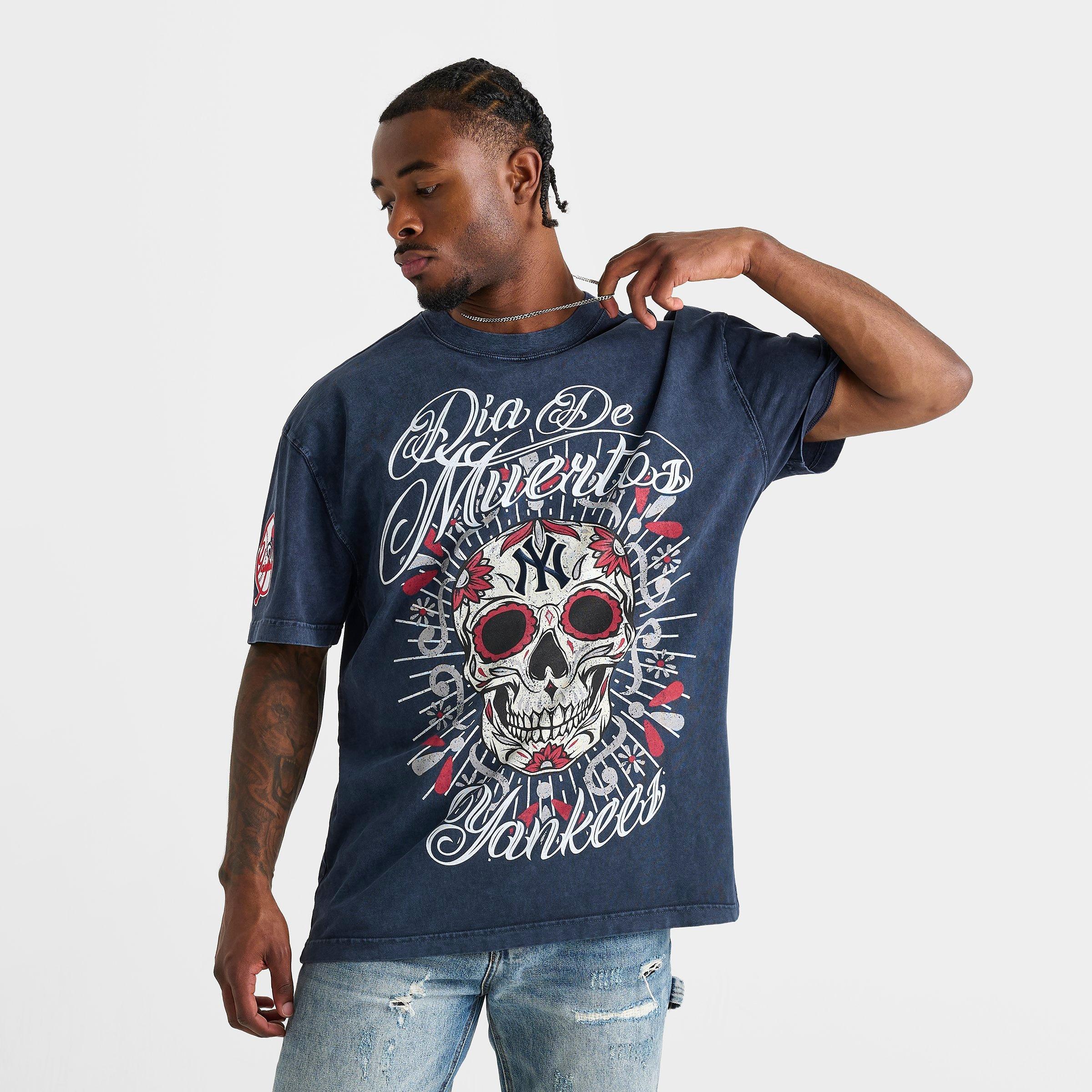 Men's Pro Standard New York Yankees MLB Eternal Skull Graphic T-Shirt