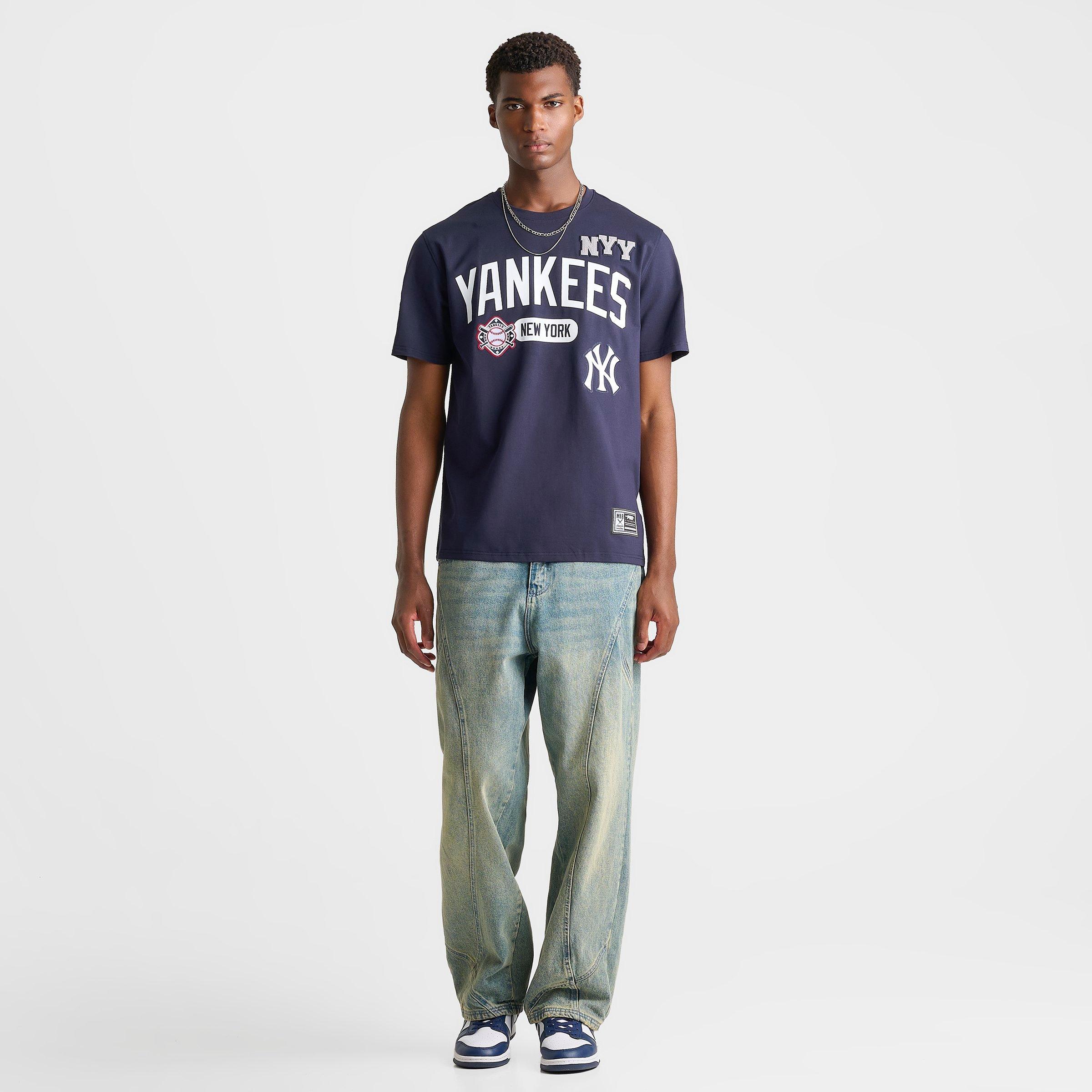 Men's Pro Standard New York Yankees MLB Letterman T-Shirt