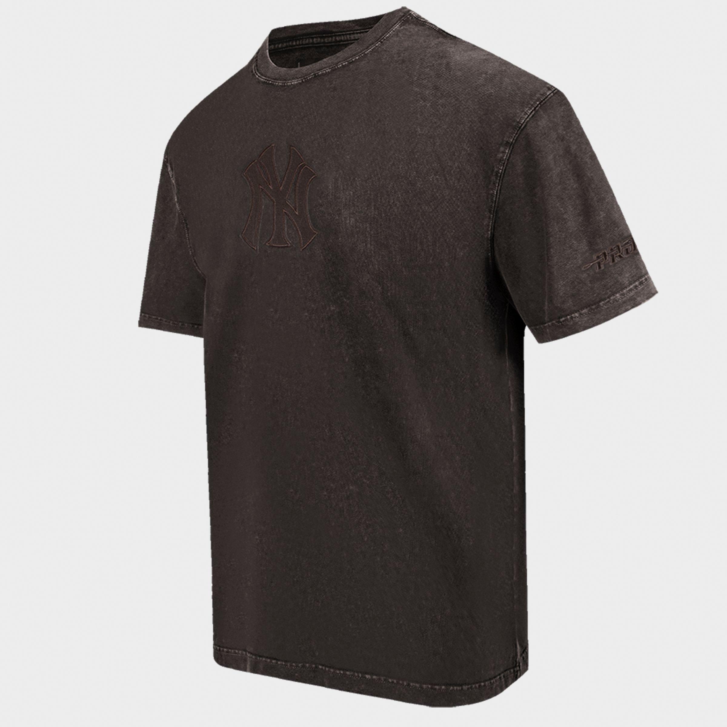 Men's Pro Standard New York Yankees MLB Enzyme Wash Logo T-Shirt