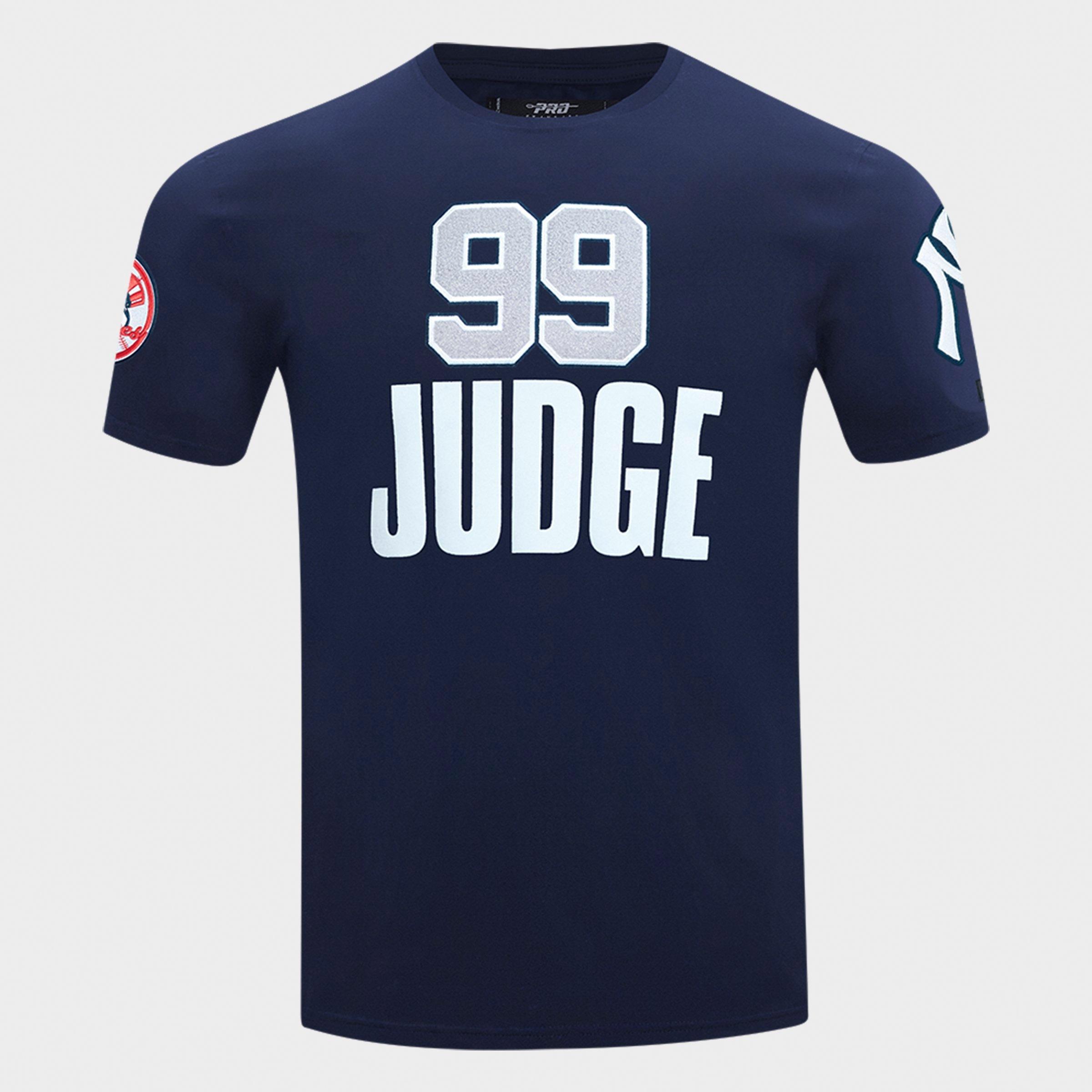 Men's Pro Standard Aaron Judge New York Yankees MLB Name and Number T-Shirt