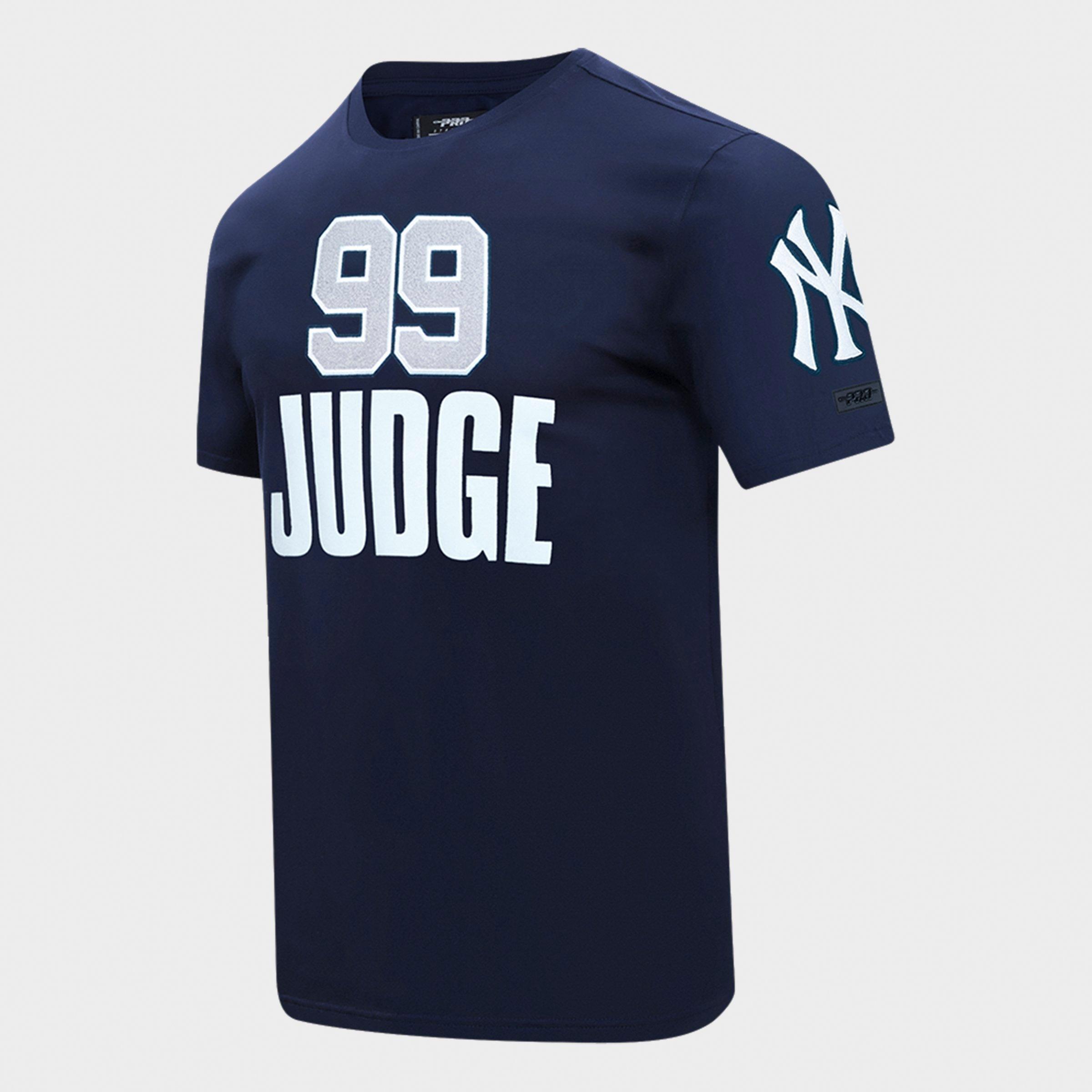 Men's Pro Standard Aaron Judge New York Yankees MLB Name and Number T-Shirt