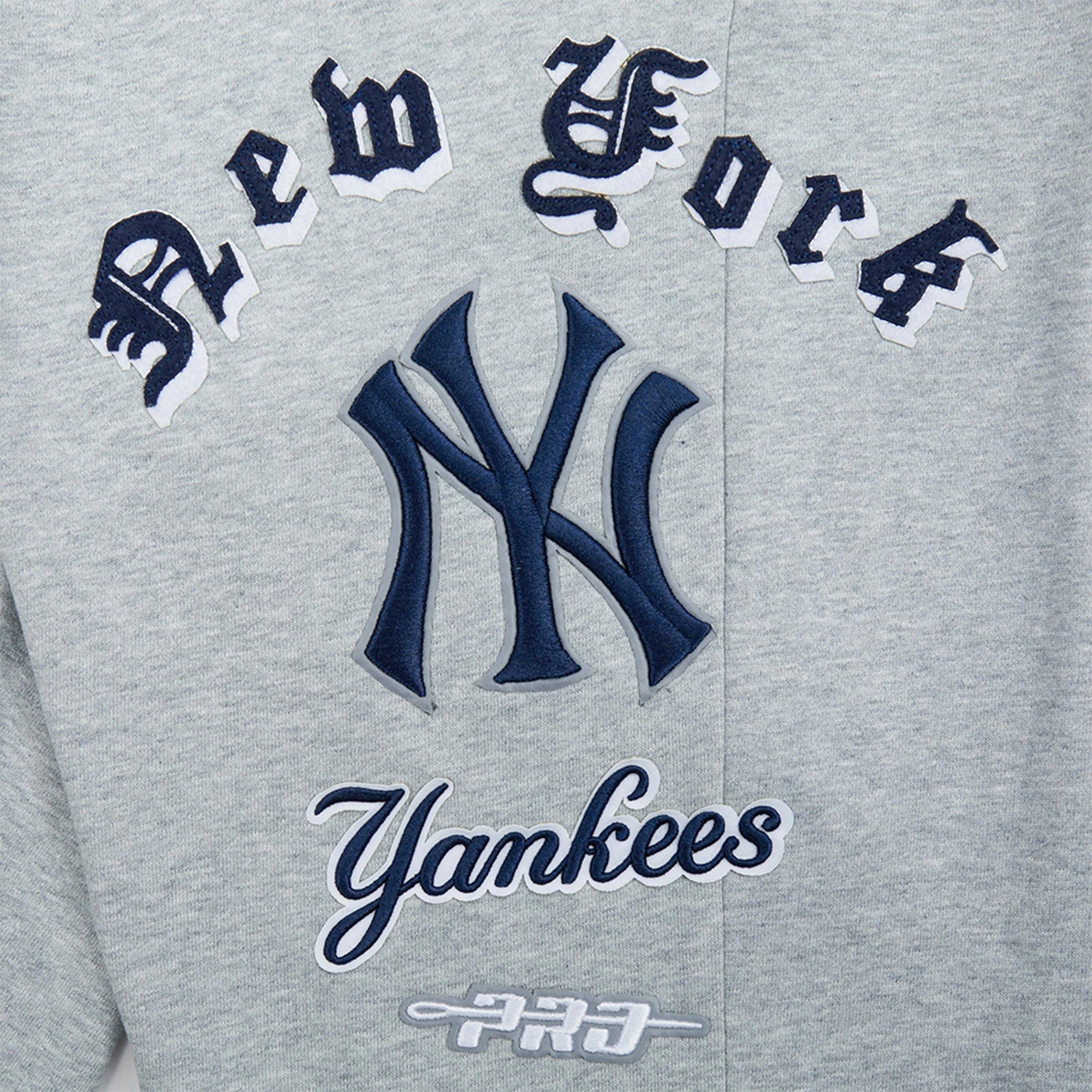 Men's Pro Standard New York Yankees MLB Old English Fleece Sweatpants