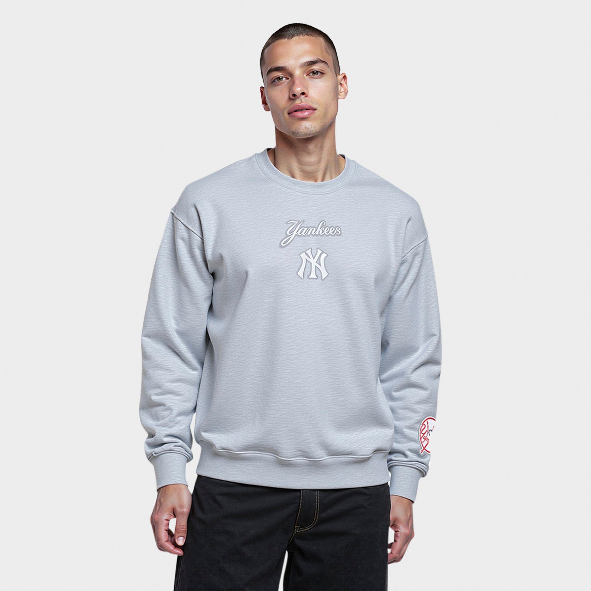 Men's Pro Standard New York Yankees MLB Wingspan Fleece Crewneck Sweatshirt