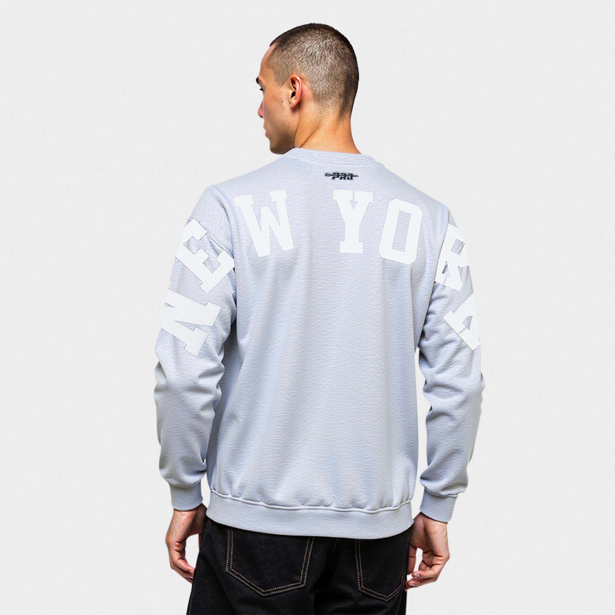 Men's Pro Standard New York Yankees MLB Wingspan Fleece Crewneck Sweatshirt