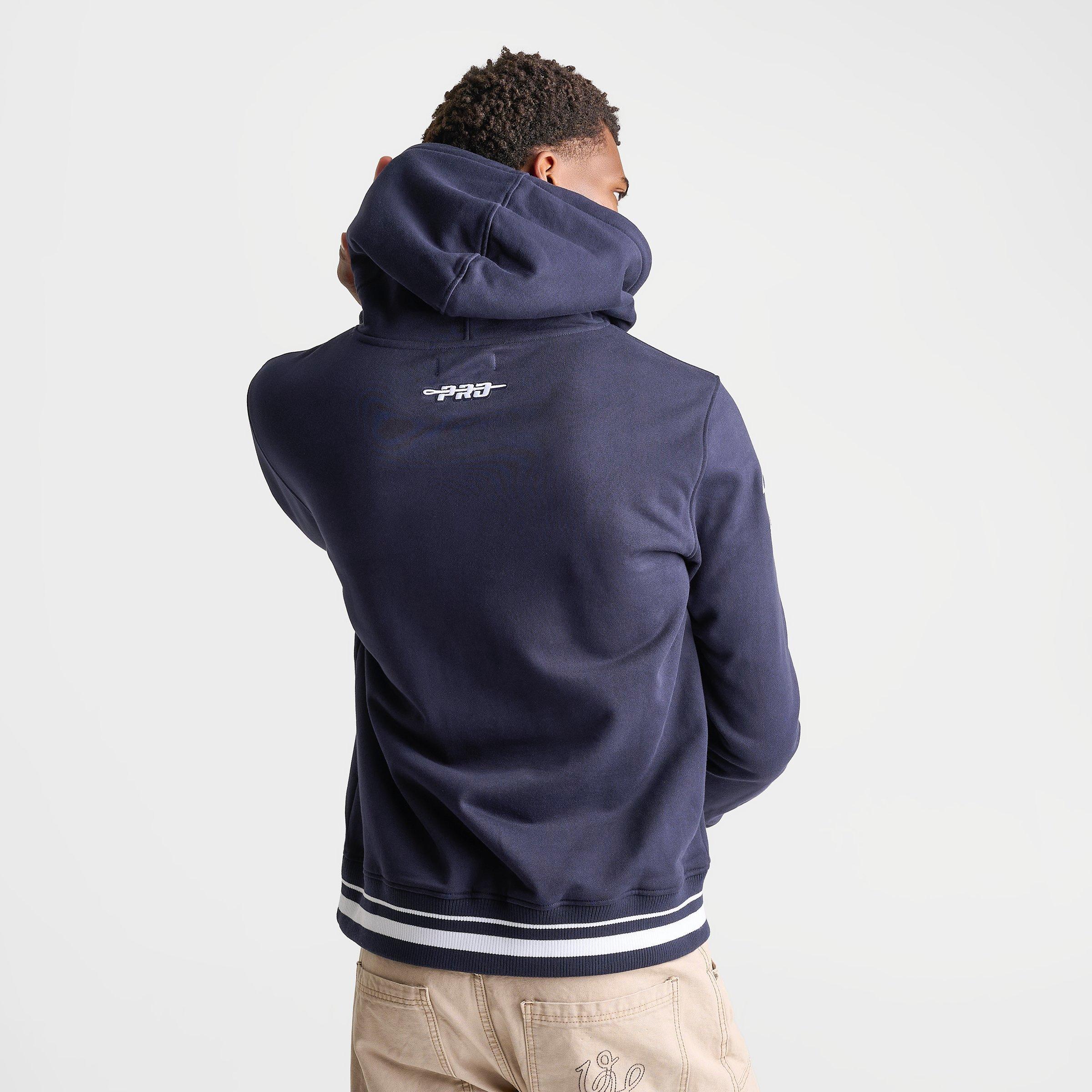 Men's Pro Standard New York Yankees MLB Letterman Fleece Pullover Hoodie
