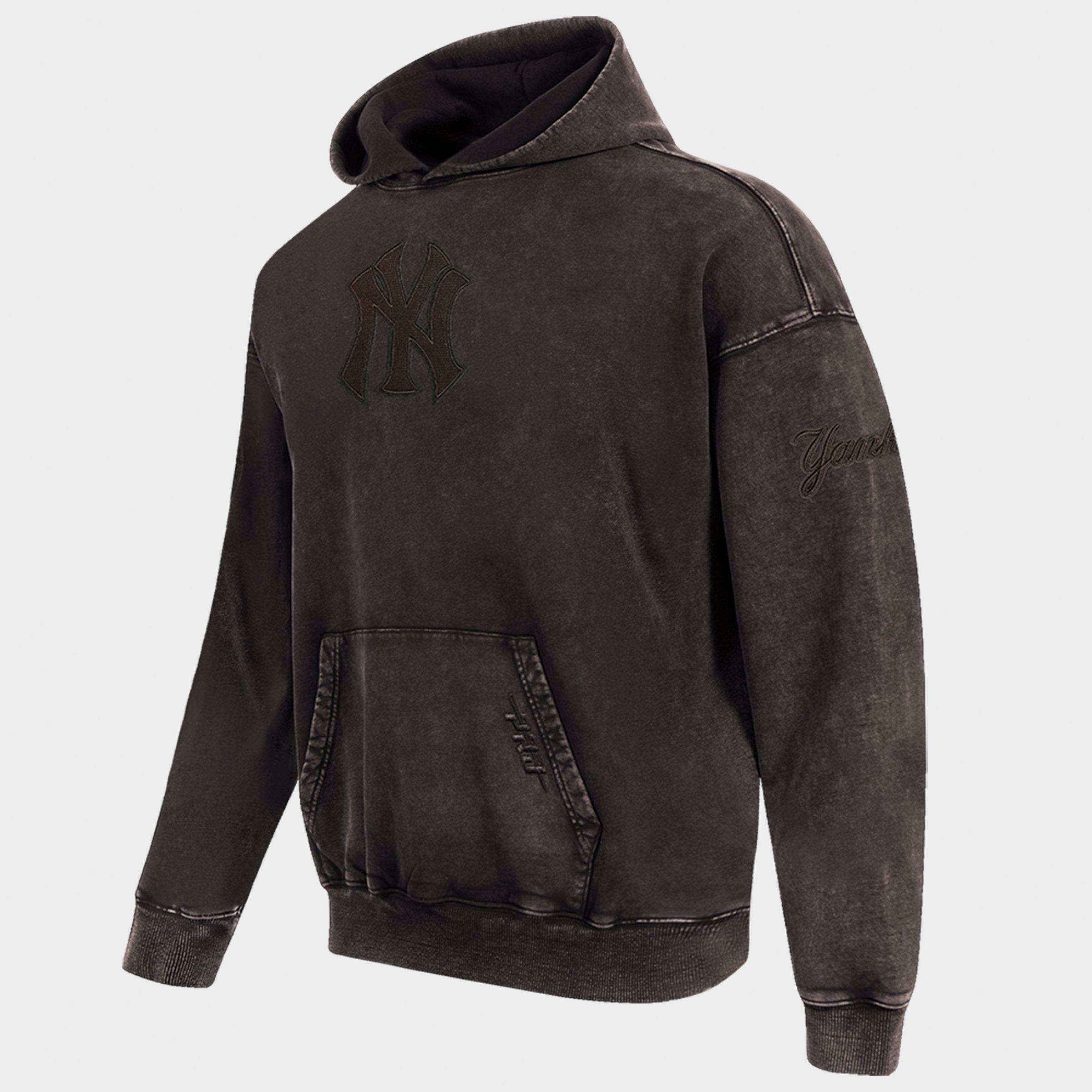 Men's Pro Standard  Yankees MLB Enzyme Wash Fleece Pullover Hoodie