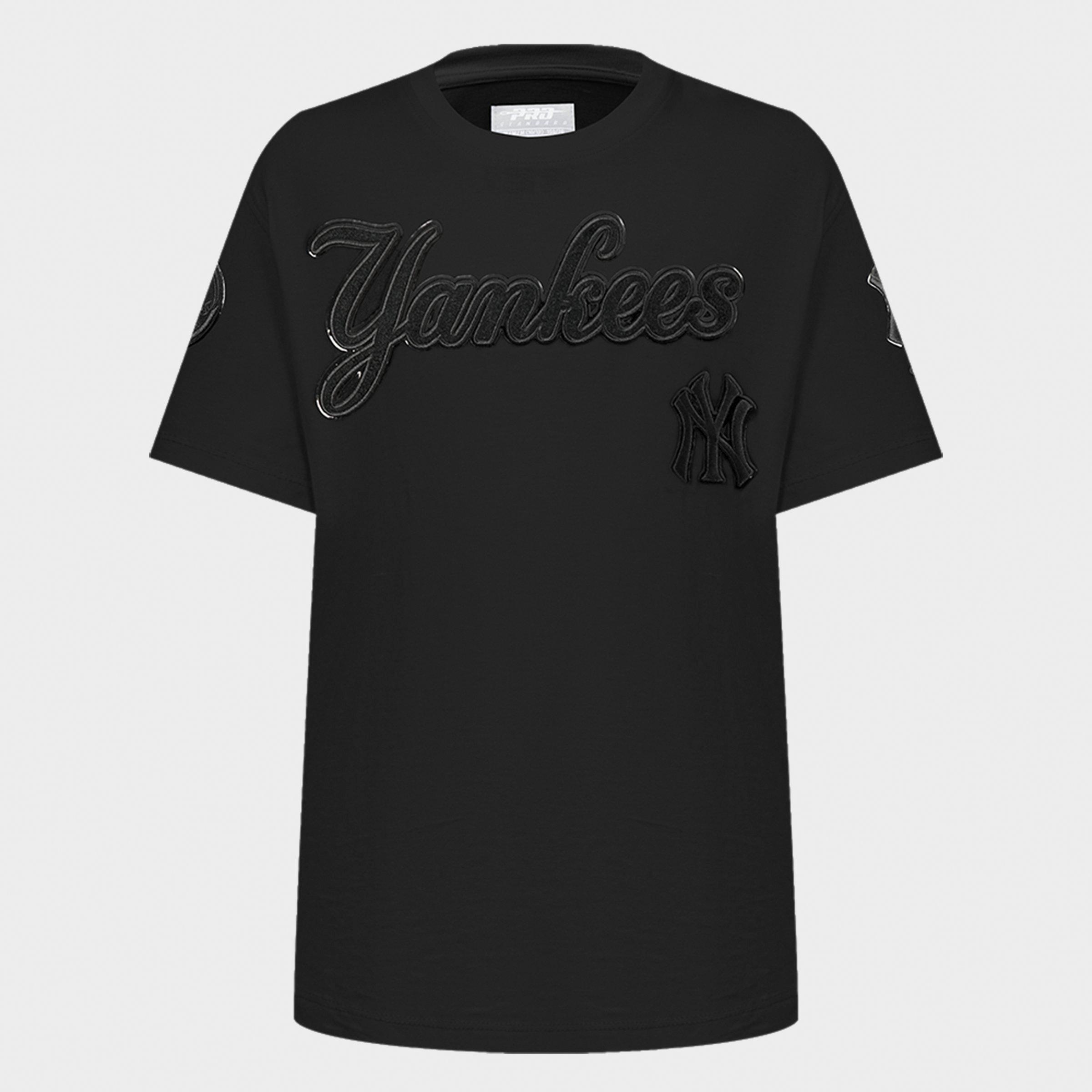 Big Kids' Pro Standard New York Yankees MLB Triple Black Classic T