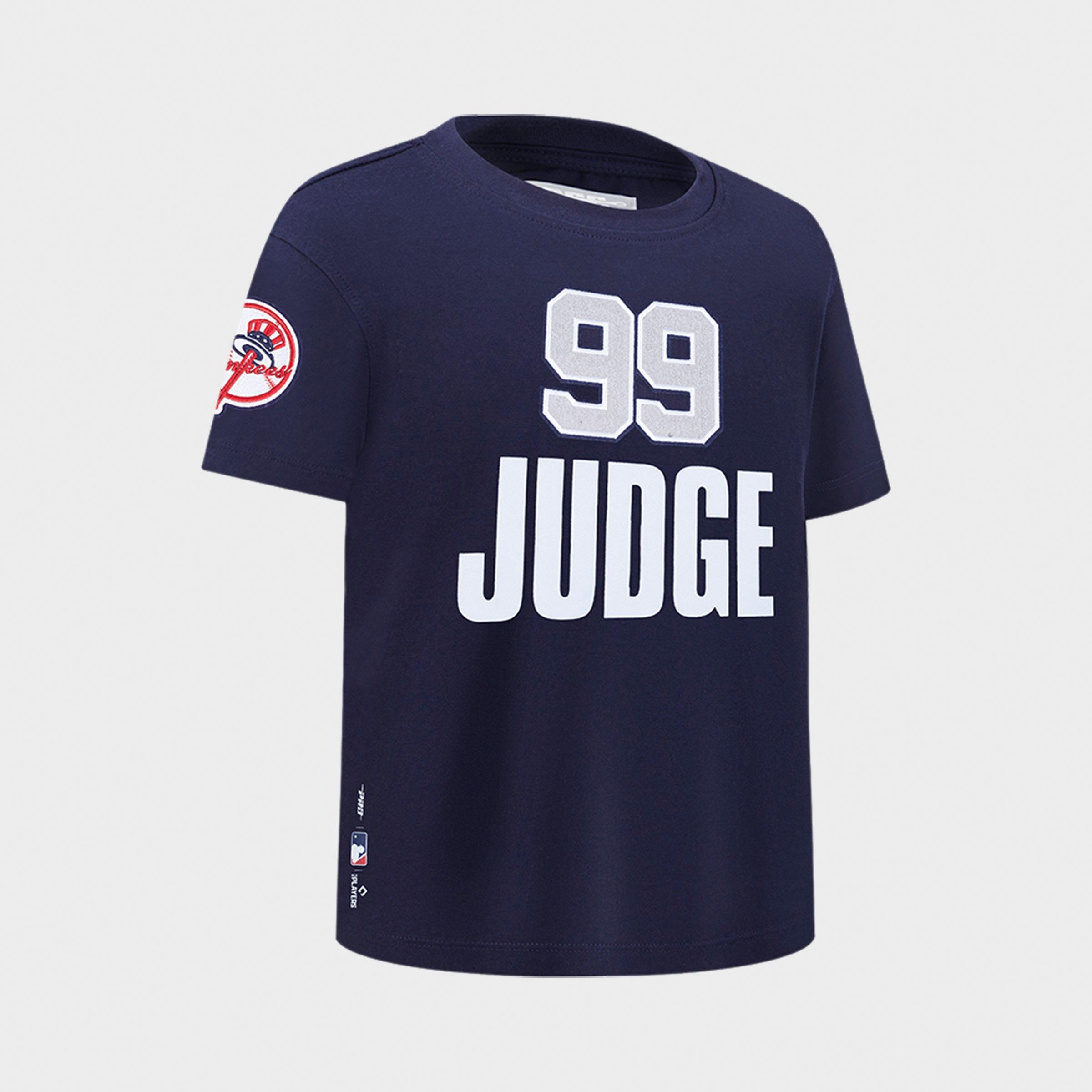 Big Kids' Pro Standard Aaron Judge #99 New York Yankees MLB Name and Number T-Shirt